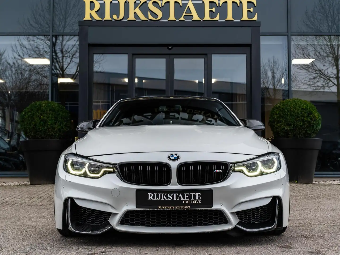 BMW M4 4-serie Coupé M4|CARBON DAK|H&K|360° CAMERA|MILLTE Wit - 2