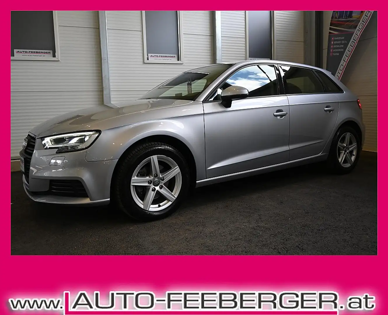Audi A3 SB 30 TDI ACC,Leder-Sportstze,B&O Sound,LED,NAVI Silber - 1