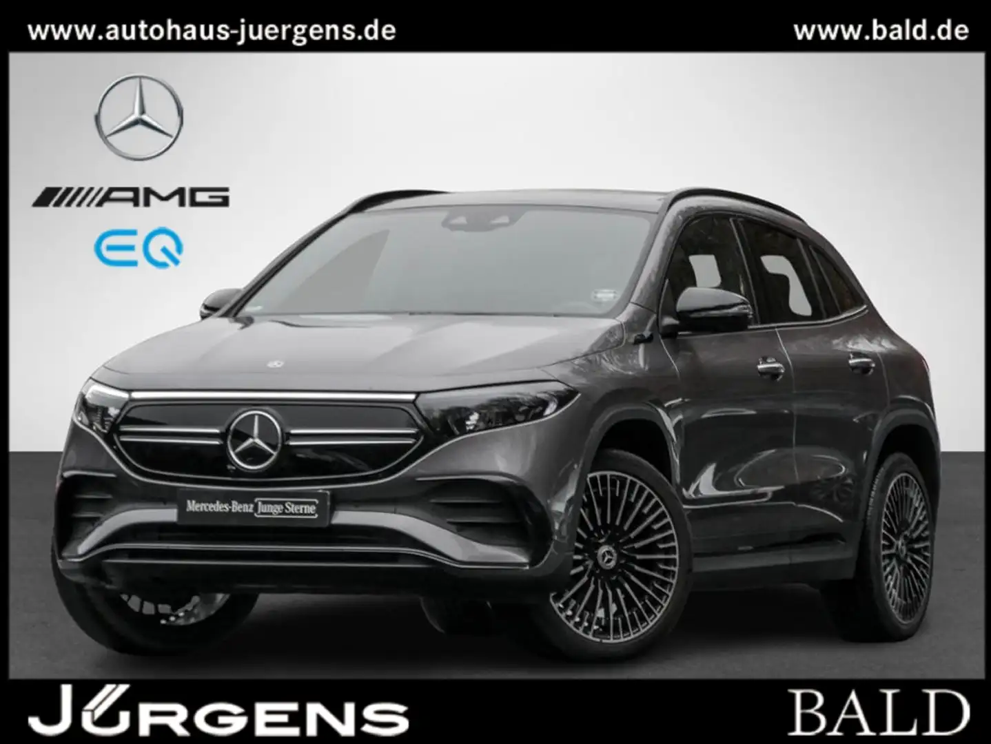 Mercedes-Benz EQA 250 AMG-Sport/Pano/Night/360/Memo/Distr/Totw Grau - 1