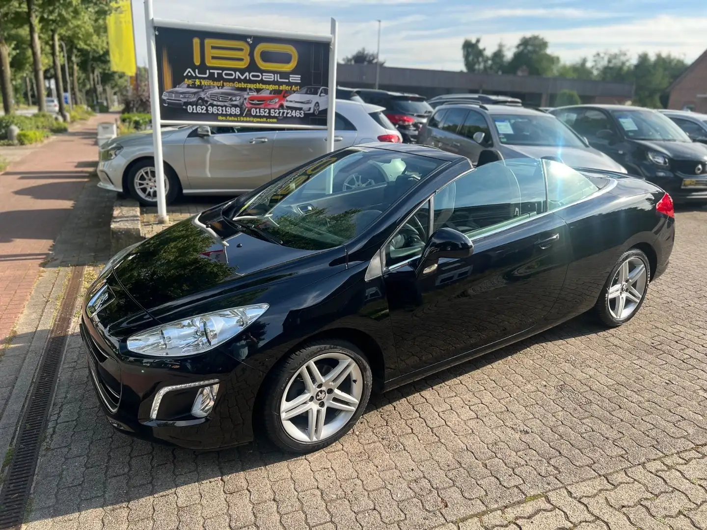Peugeot 308 CC Cabrio-Coupe Active +Sitzh+AHK+Tempomat Noir - 1
