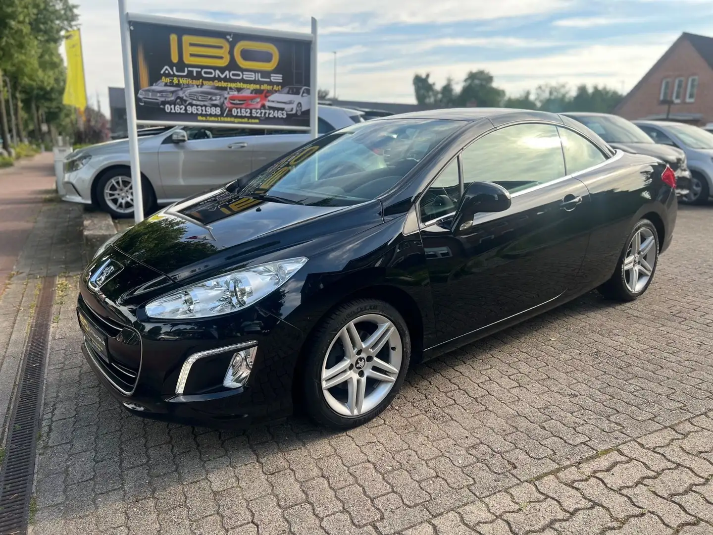 Peugeot 308 CC Cabrio-Coupe Active +Sitzh+AHK+Tempomat Noir - 2