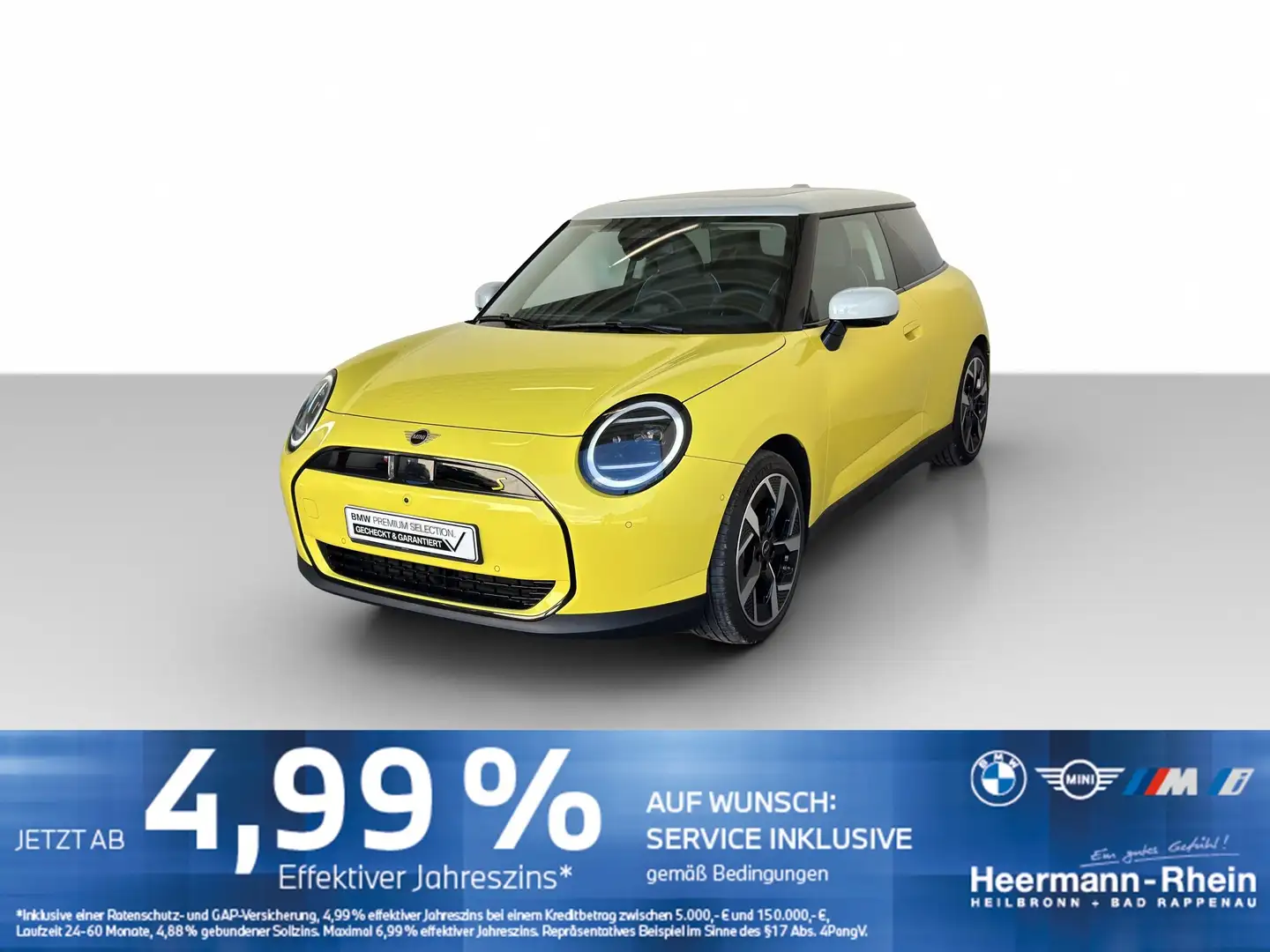 MINI Cooper SE H&K/DAB/SHZ Gelb - 2