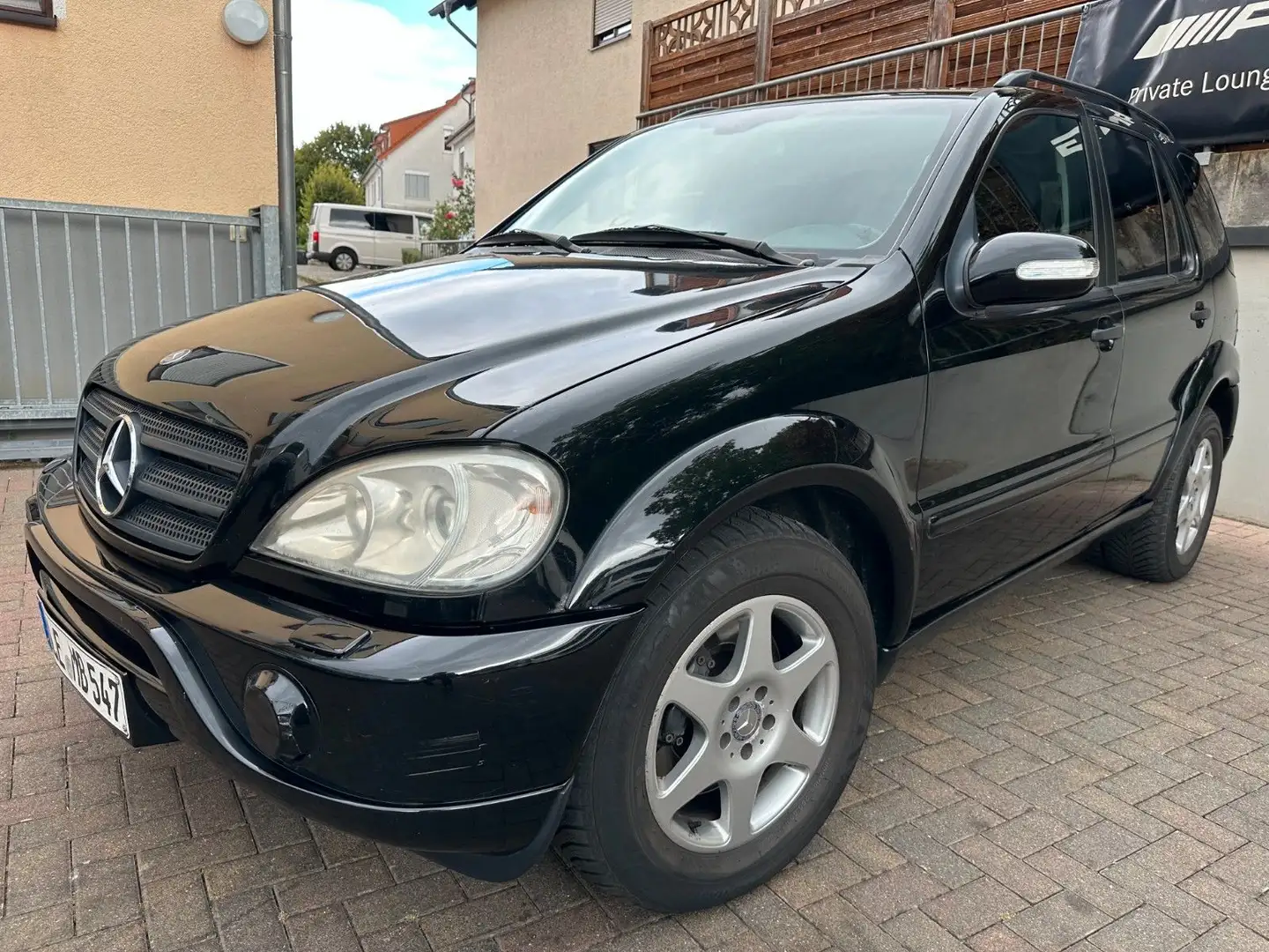 Mercedes-Benz ML 270 CDI 2.Hand*TÜV neu*Anhängerkupplung Fekete - 1