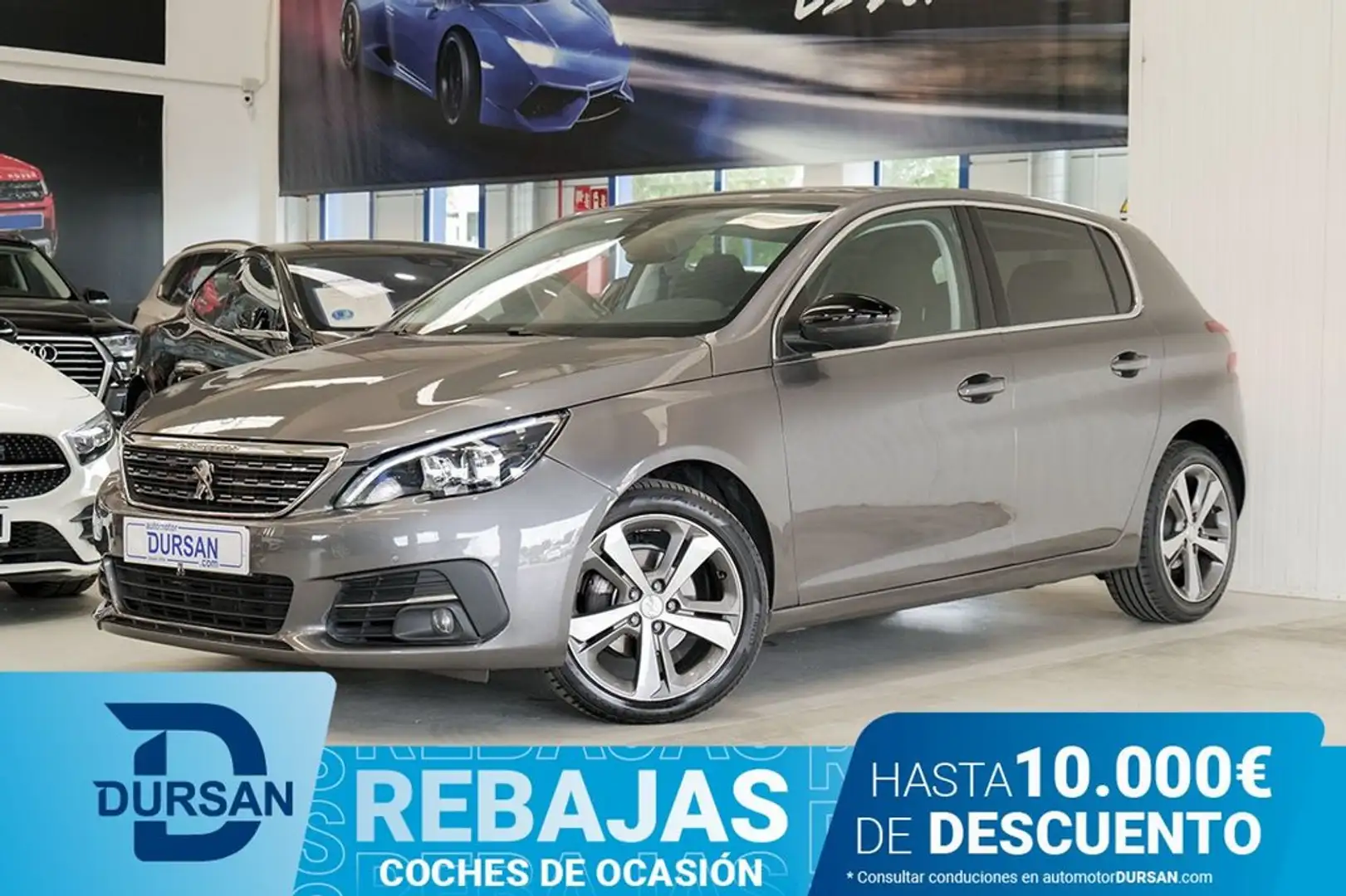 Peugeot 308 1.5BlueHDi S&S Allure EAT6 130 Gris - 1