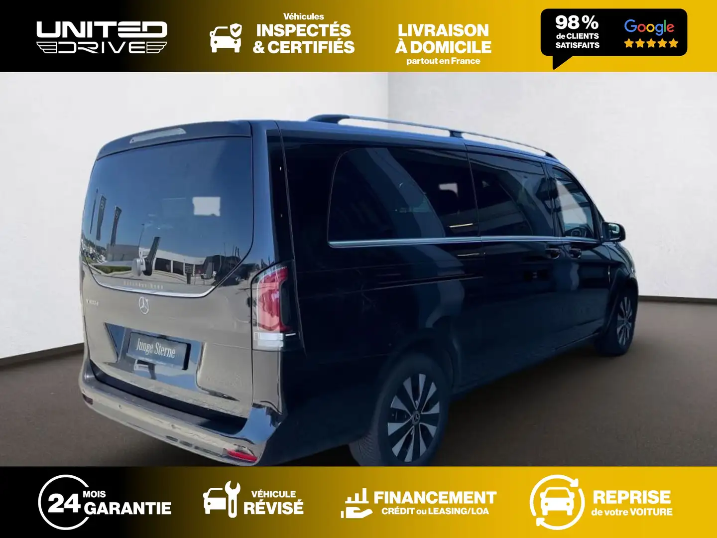 Mercedes-Benz V 300 d XL 8pl Avantgarde 237ch Schwarz - 2