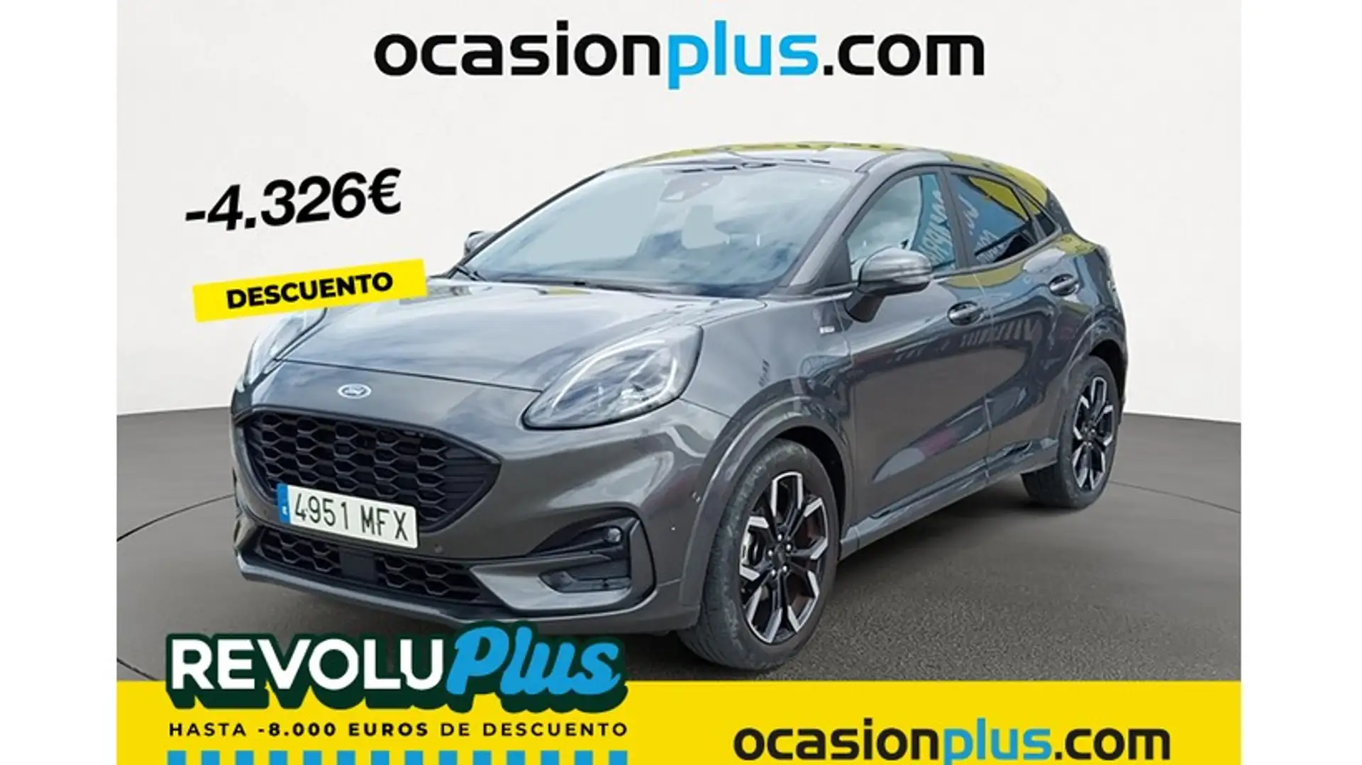 Ford Puma 1.0 EcoBoost MHEV ST-Line X 155 Gris - 1