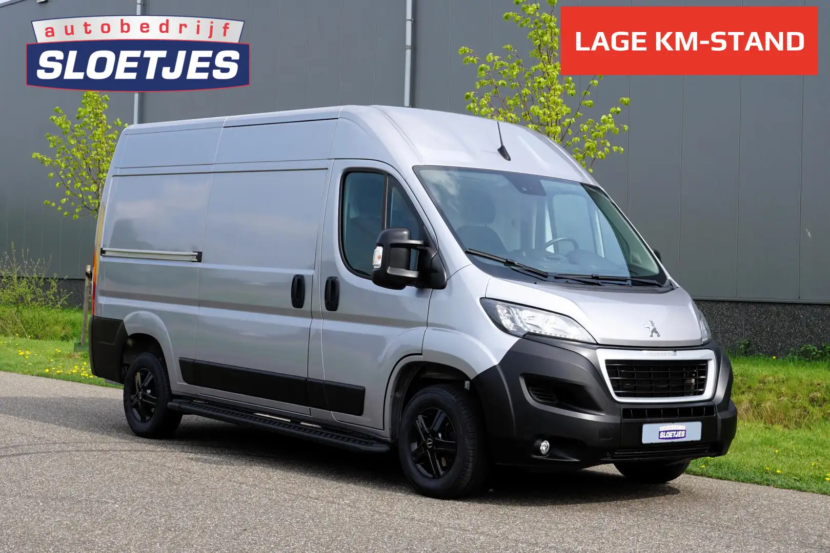 Peugeot Boxer 335 2.2 BlueHDi 165 L2H2 Asphalt 3500 KG |Topstaat Gris - 1