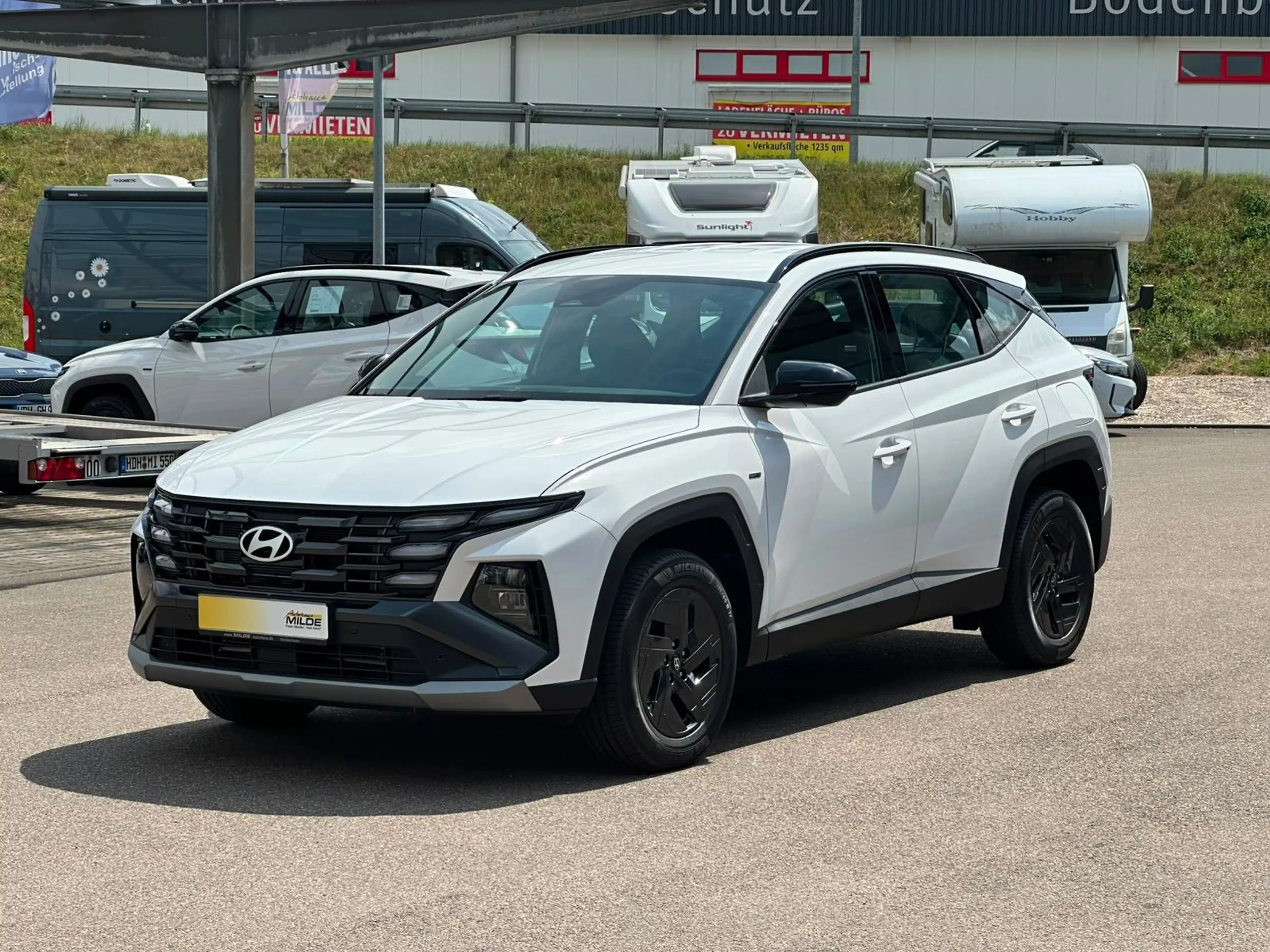 Hyundai TUCSON HYBRID 239 PS BLACK LINE NAVI LED SHZ KAM — photo 2