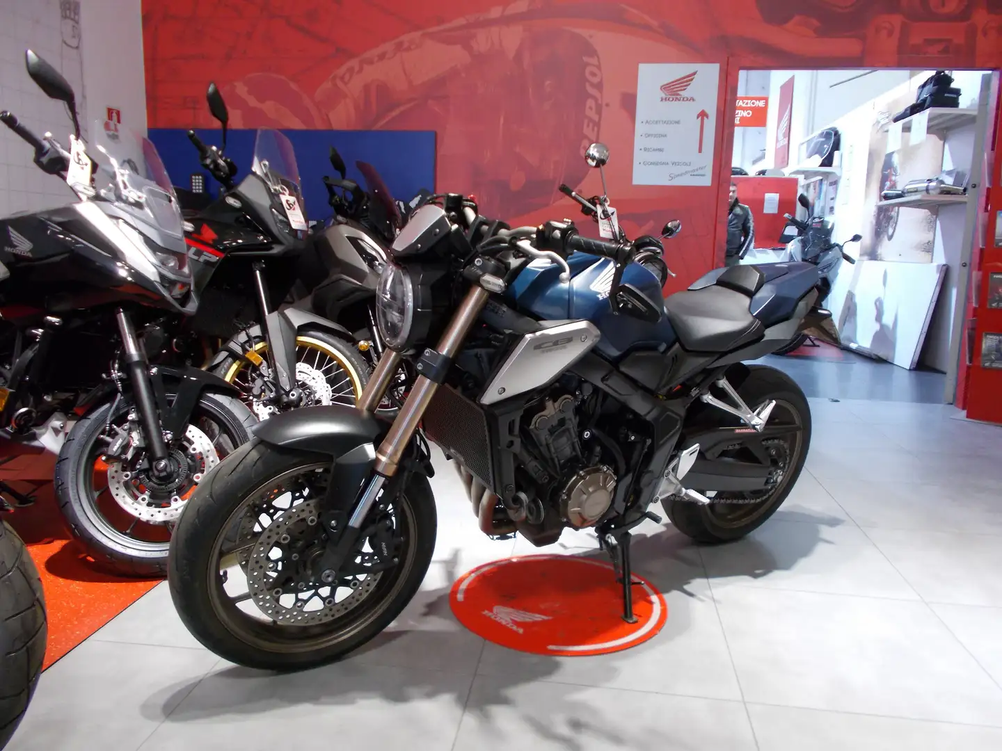 Honda CB 650 R - abs Blu/Azzurro - 2