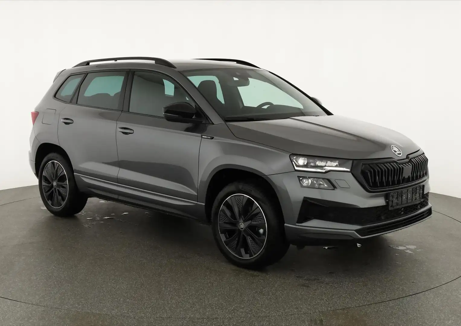Skoda Karoq Sportline 4x4 2.0 TDI DSG Sportline, AHK, Matri... Grau - 2