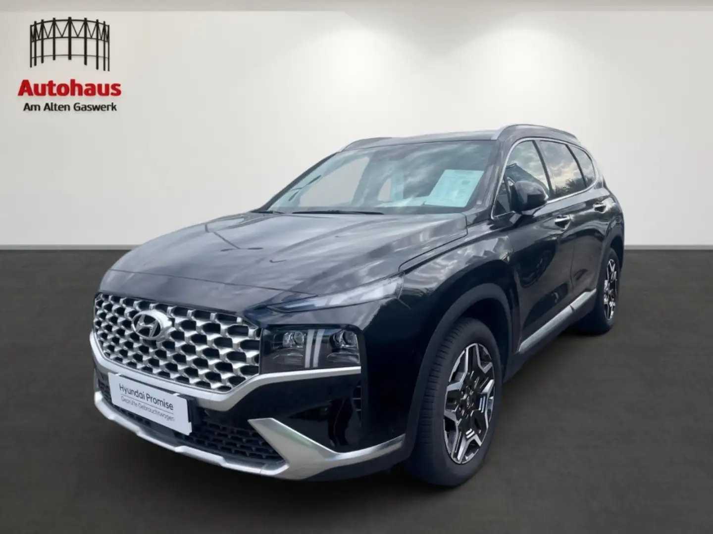 Hyundai SANTA FE Prime Plug-In Hybrid 4WD 1.6 T-GDI -EU6d Zwart - 1