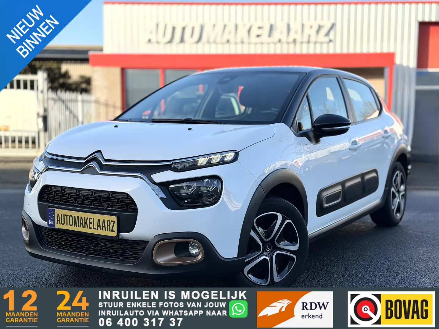 Citroen C3 1.2 PureTech C-Series | CARPLAY CRUISE Weiß - 1
