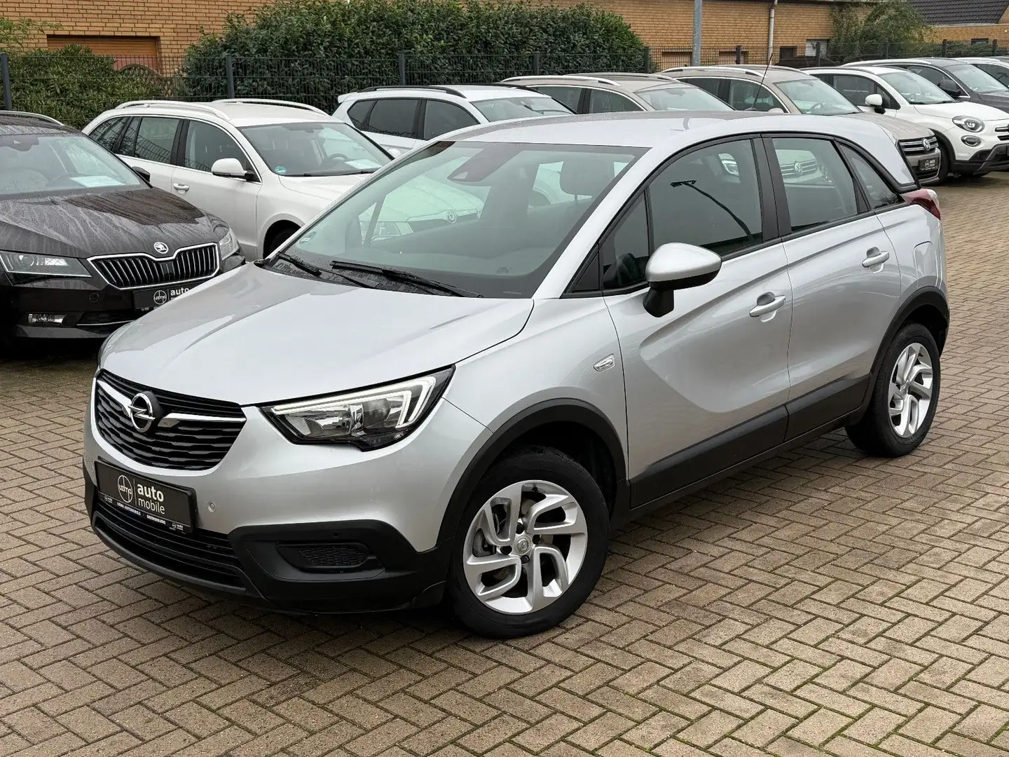Opel Crossland X 1.2, Allwetterreifen, Scheckheft Argent - 1