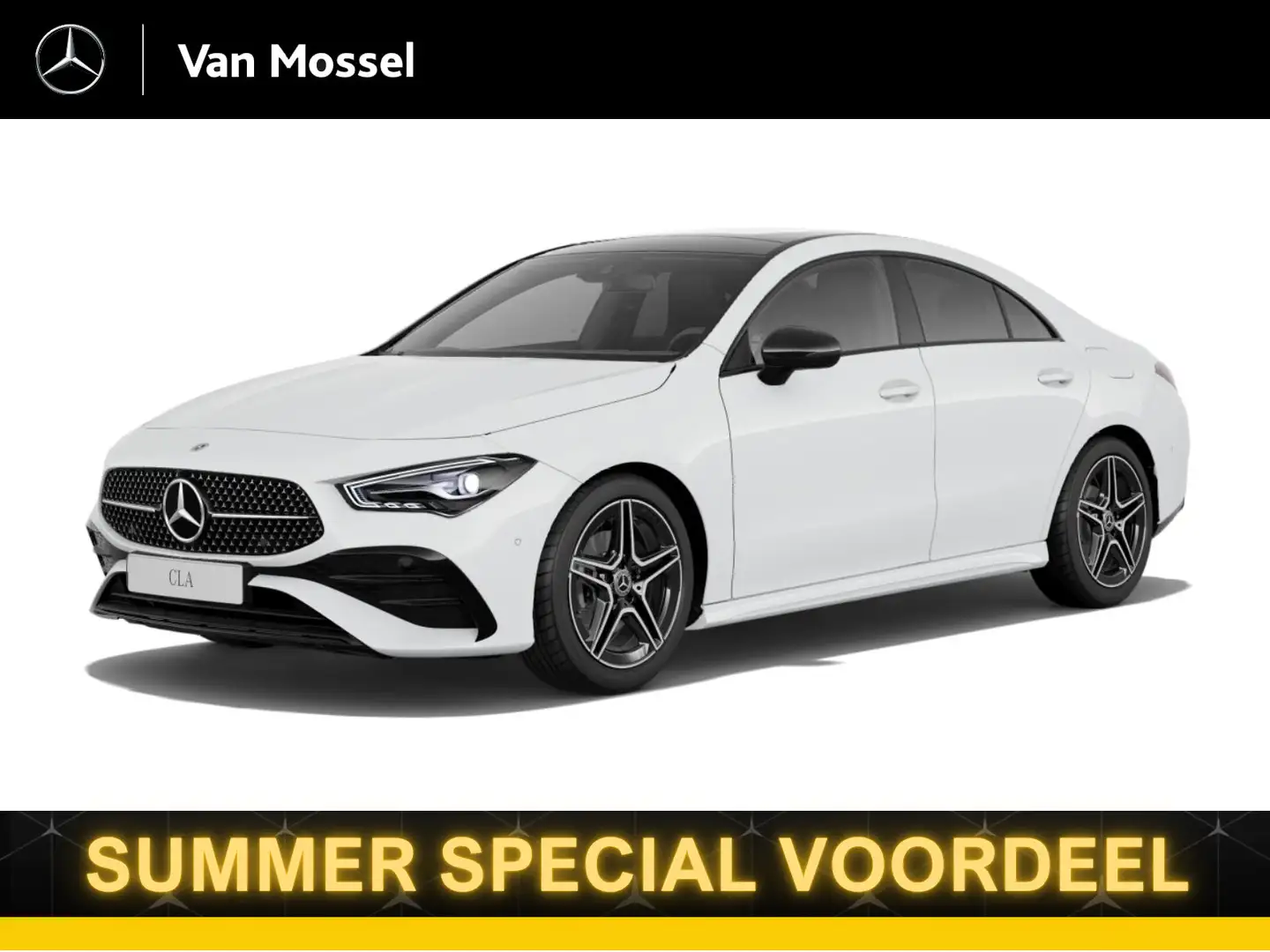 Mercedes-Benz CLA 180 Star Edition AMG-Line Coupe / Stoelverwarming / Ac Wit - 1