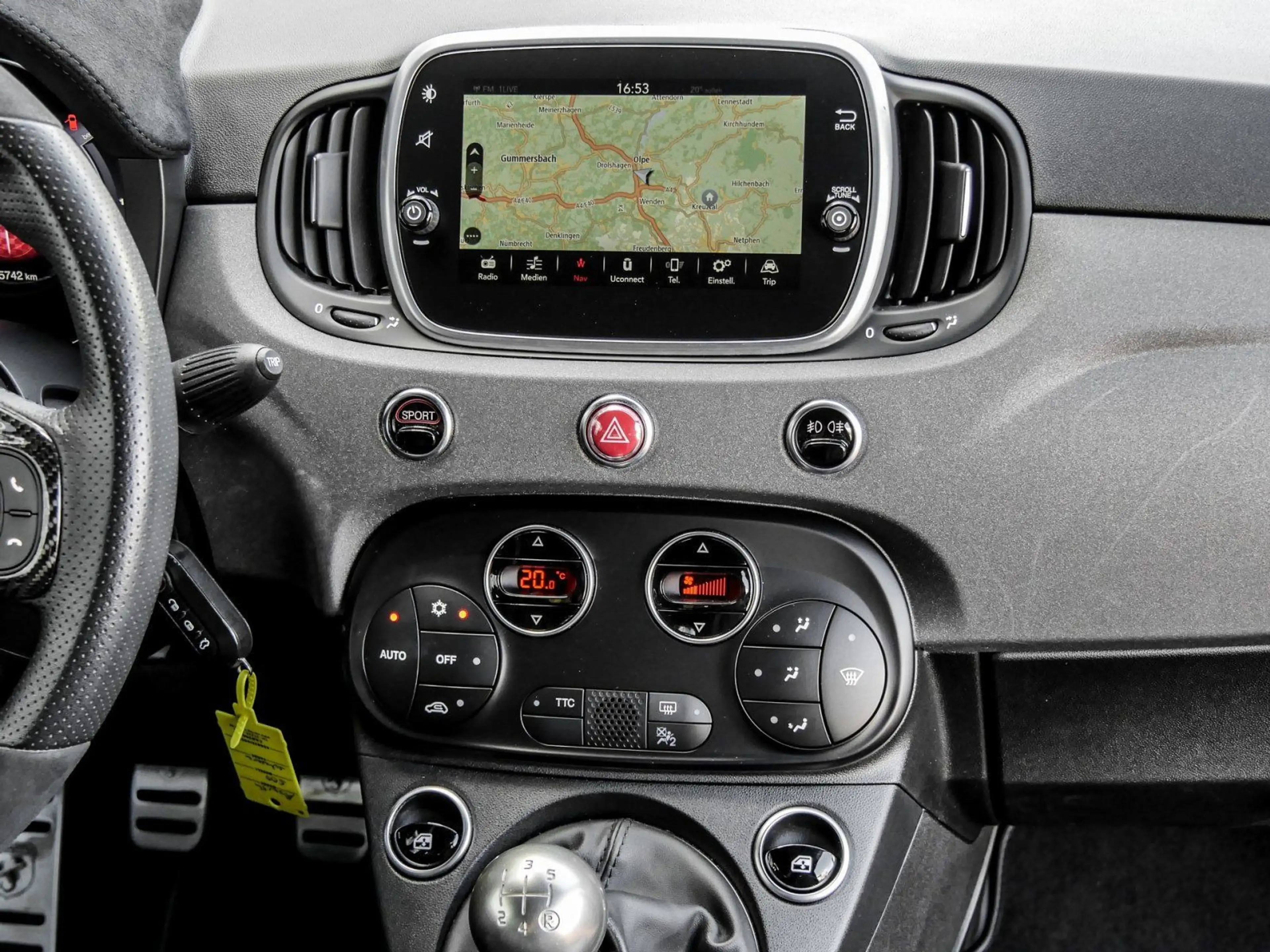 Abarth 595C Competizione Cabrio BEATS NAVI PDC Sammlerz — photo 8
