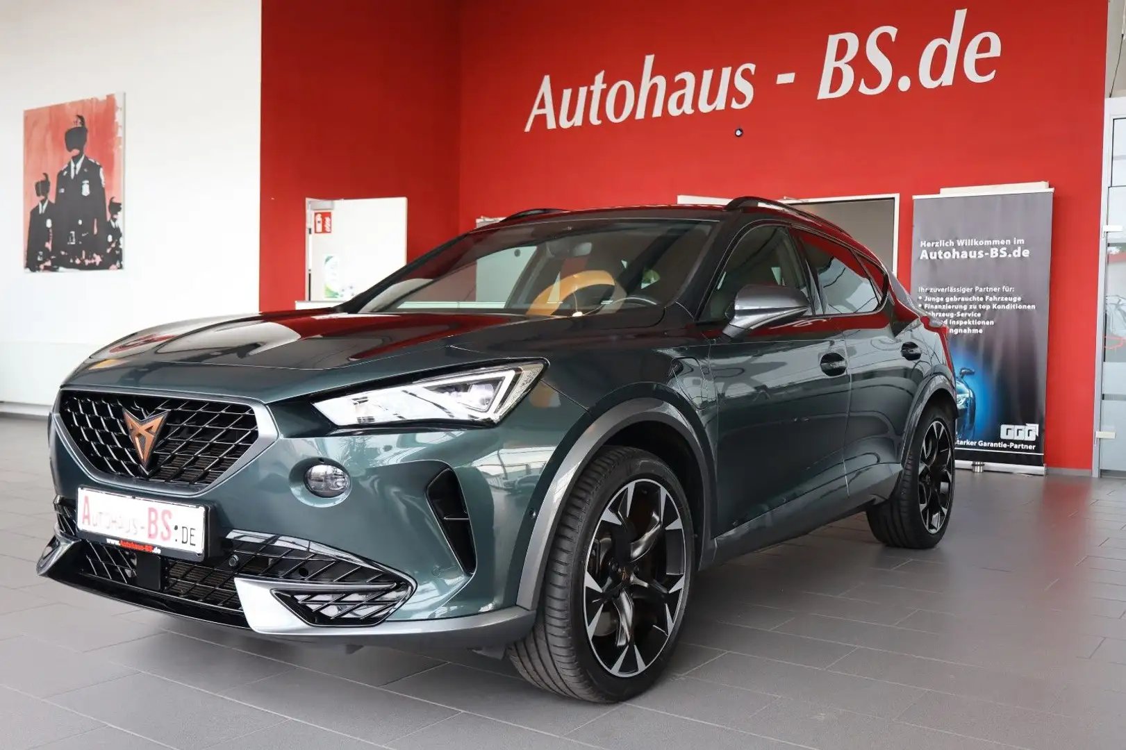 CUPRA Formentor VZ 1.4e-Hybrid ACC Kamera Navi LED 1Hd Groen - 1