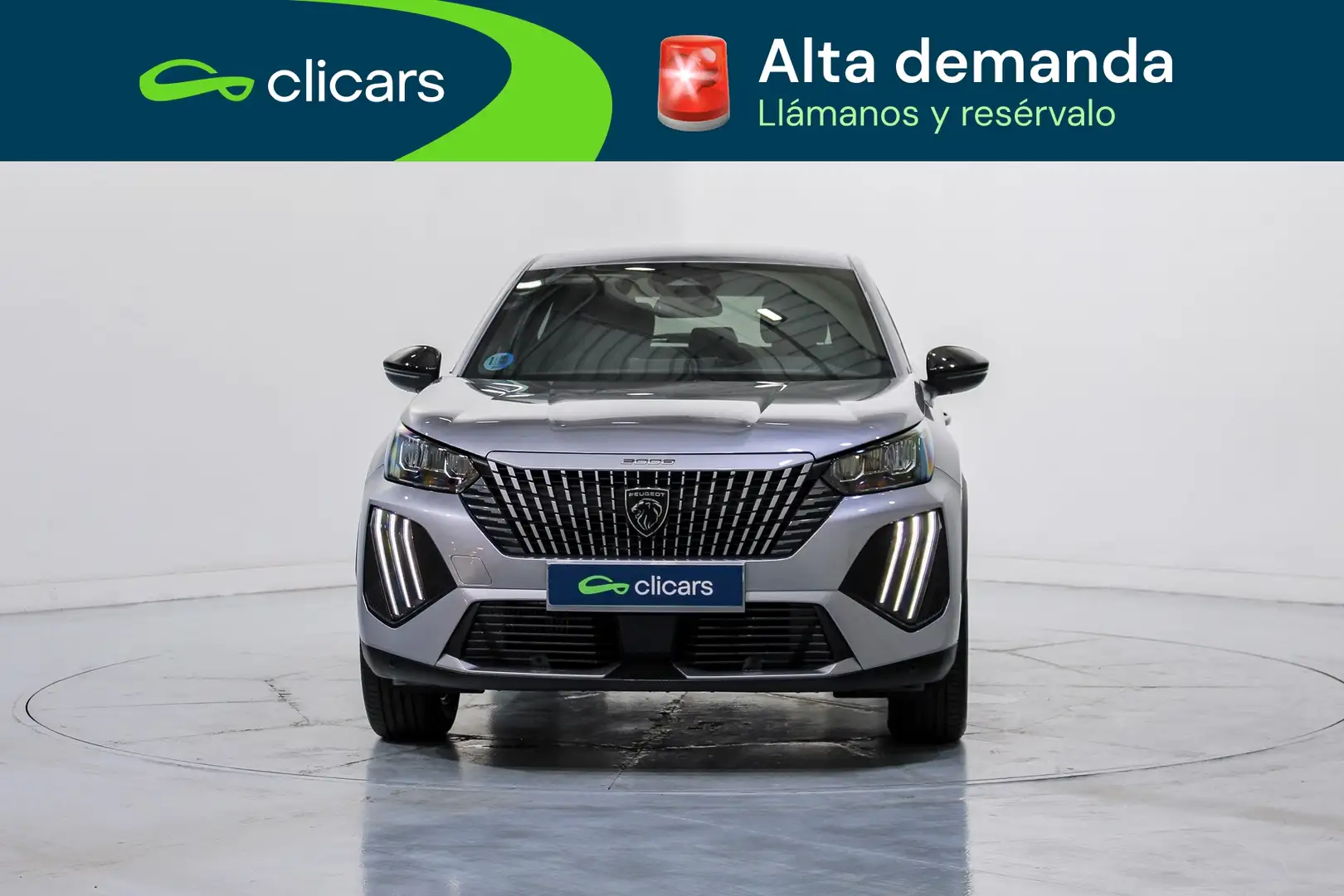 Peugeot 2008 Hybrid 136 Allure eDCS6 Gris - 2