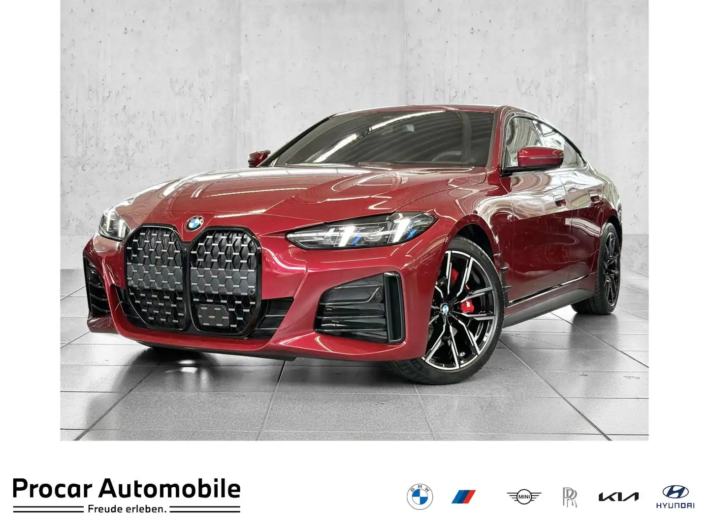 BMW 430 d xDrive M SportPro DAProf PA+ H/K Pano Червоний - 1