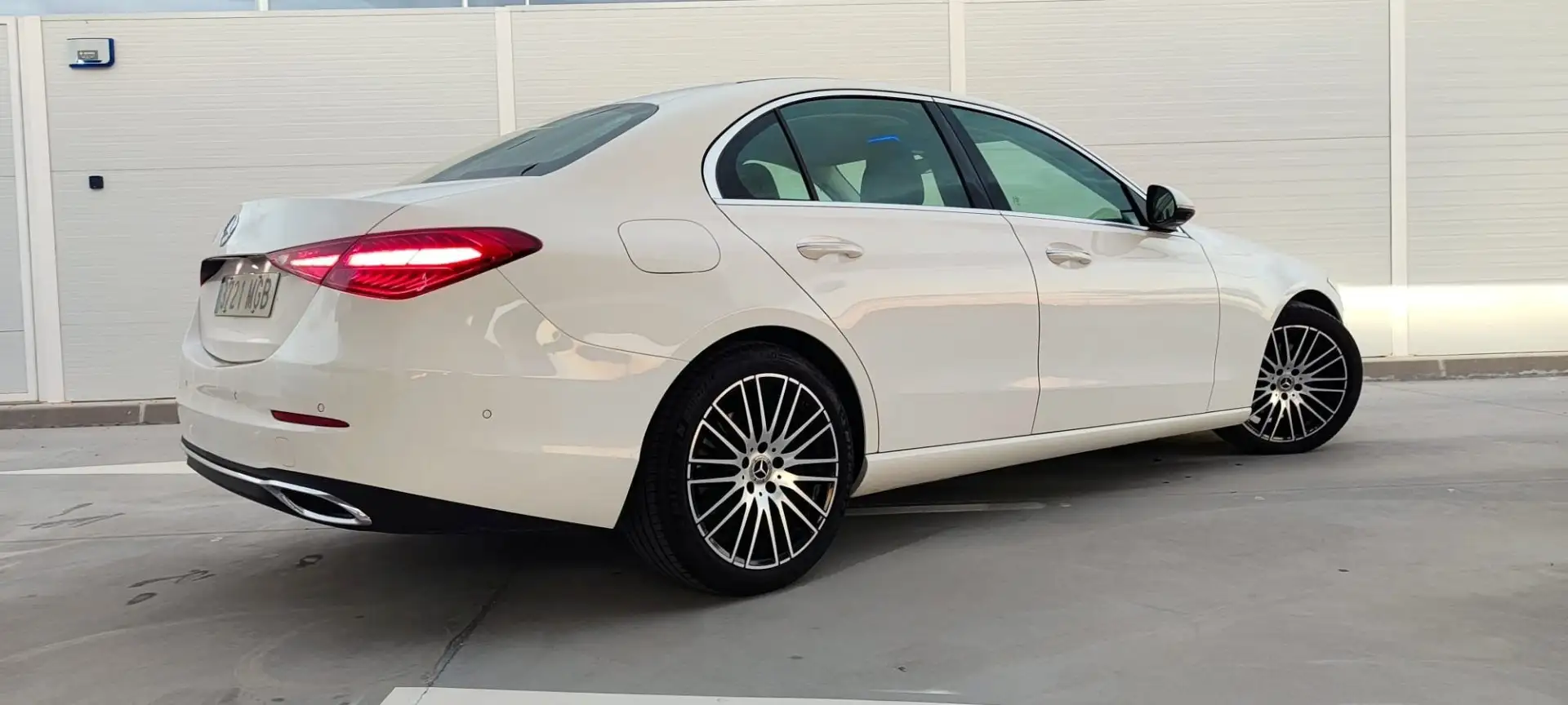 Mercedes-Benz C 200 200d 9G-Tronic Blanco - 2