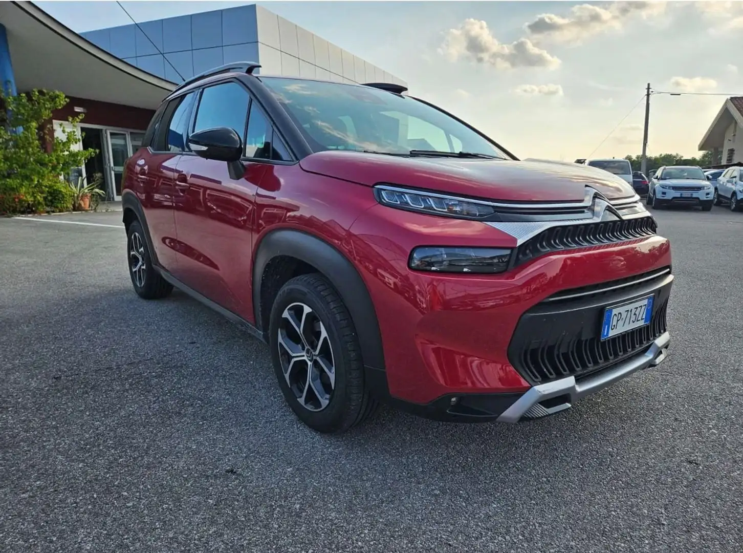Citroen C3 Aircross 1.5 bluehdi 110cv Shine s - GP713ZZ Rosso - 2