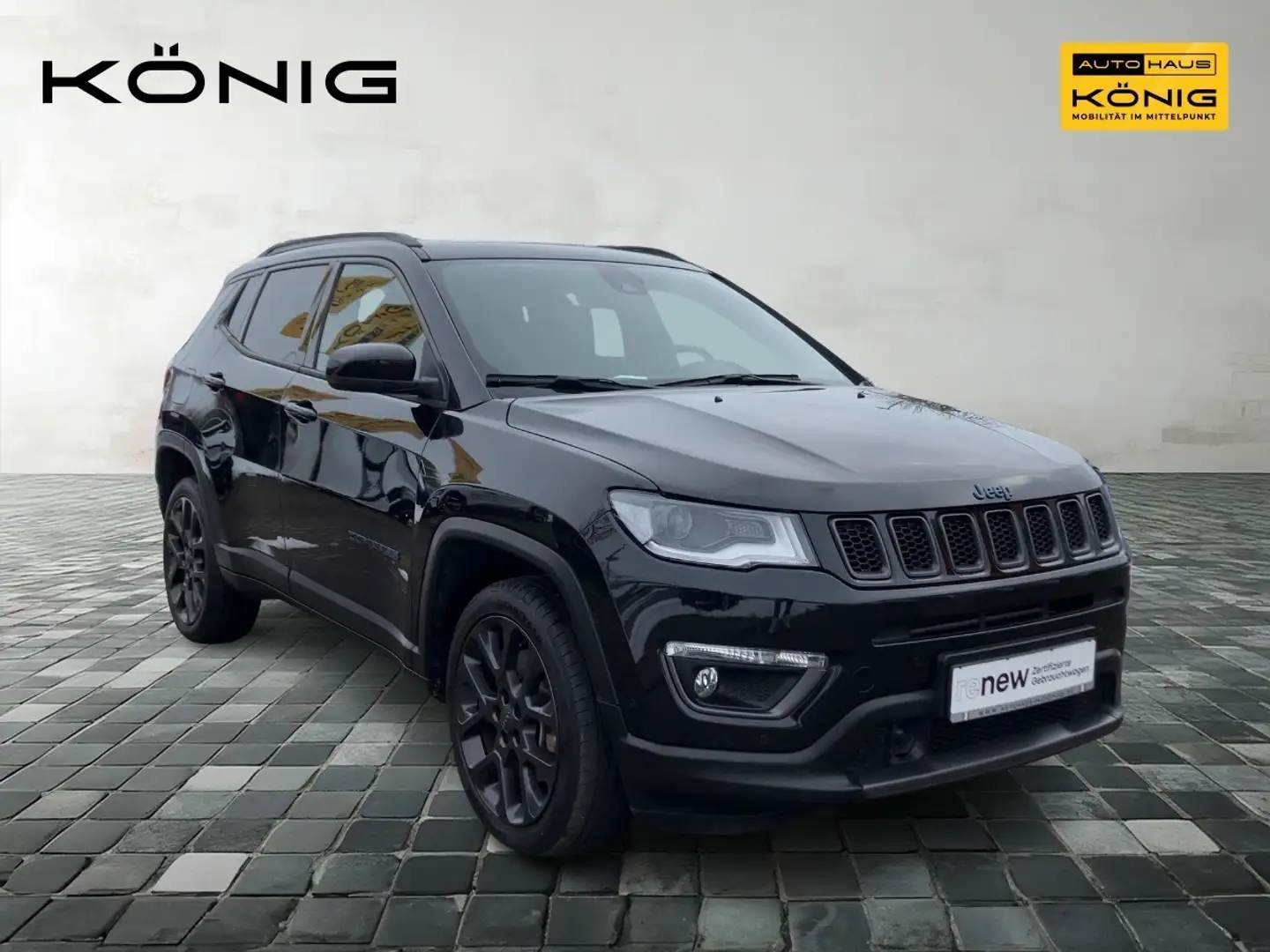 Jeep Compass S 180PS 4WD PHEV ACC-Carplay-Leder Schwarz - 2
