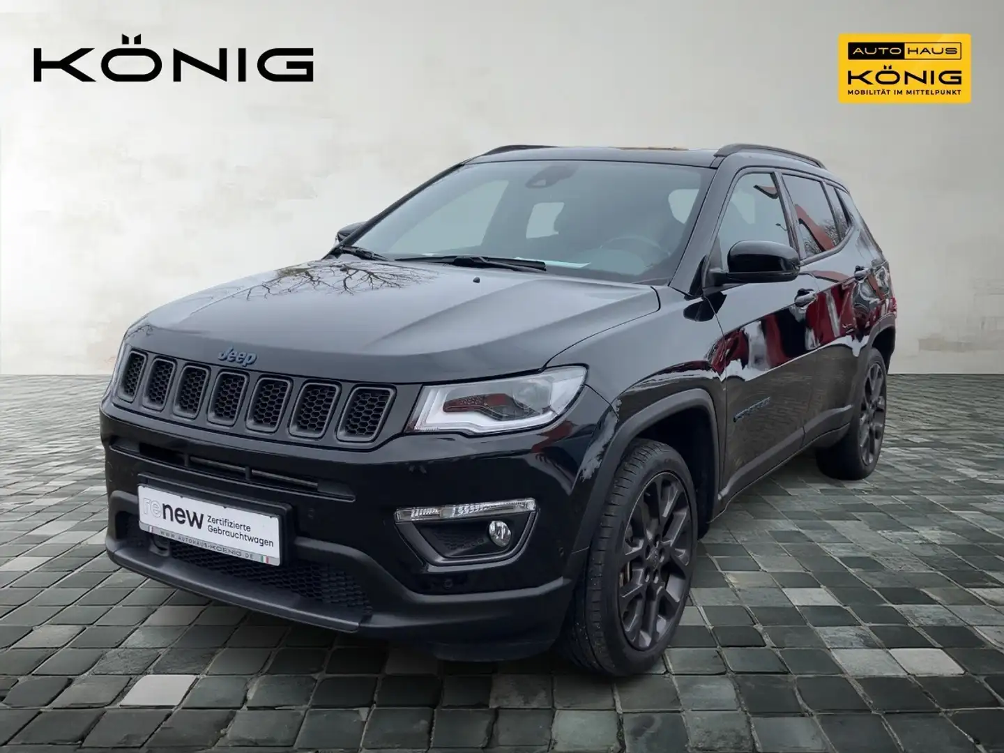 Jeep Compass S 180PS 4WD PHEV ACC-Carplay-Leder Schwarz - 1