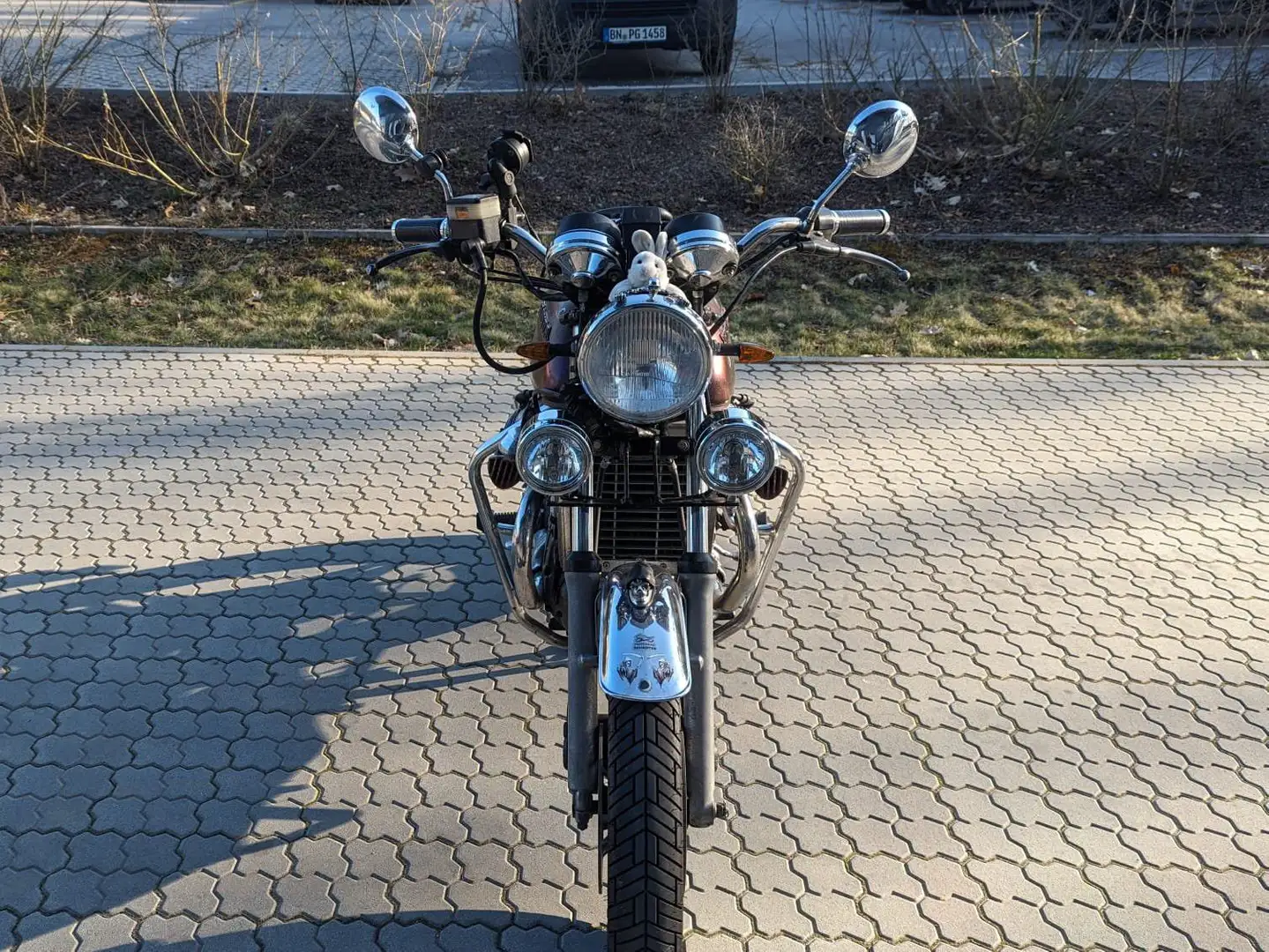 Honda CX 500 Fioletowy - 1