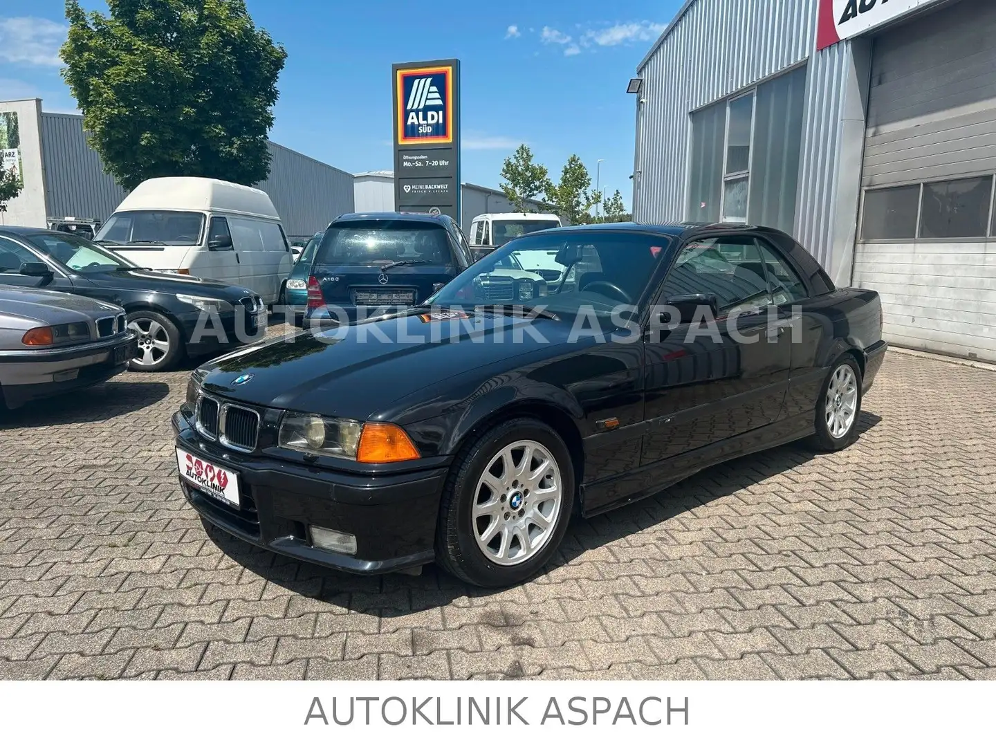 BMW 325 i Cabrio * M-Paket * Hardtop * SRA *TÜV NEU Noir - 1