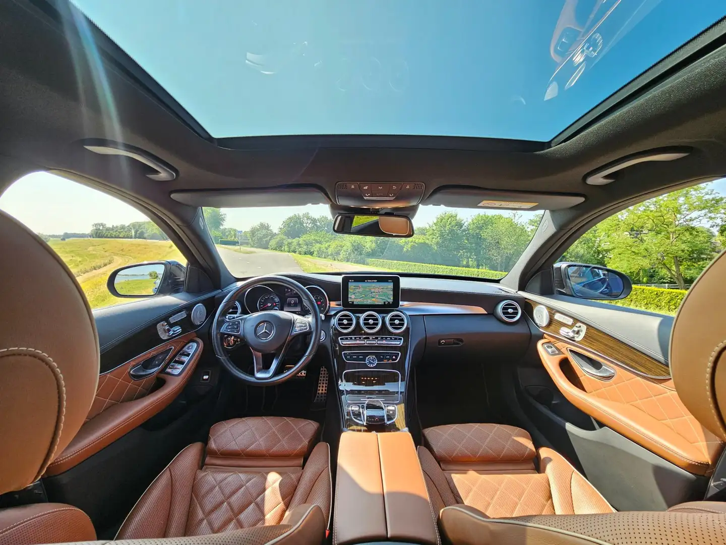 Mercedes-Benz C 400 Estate 4MATIC AMG | Designo | Vol Opties Bleu - 2