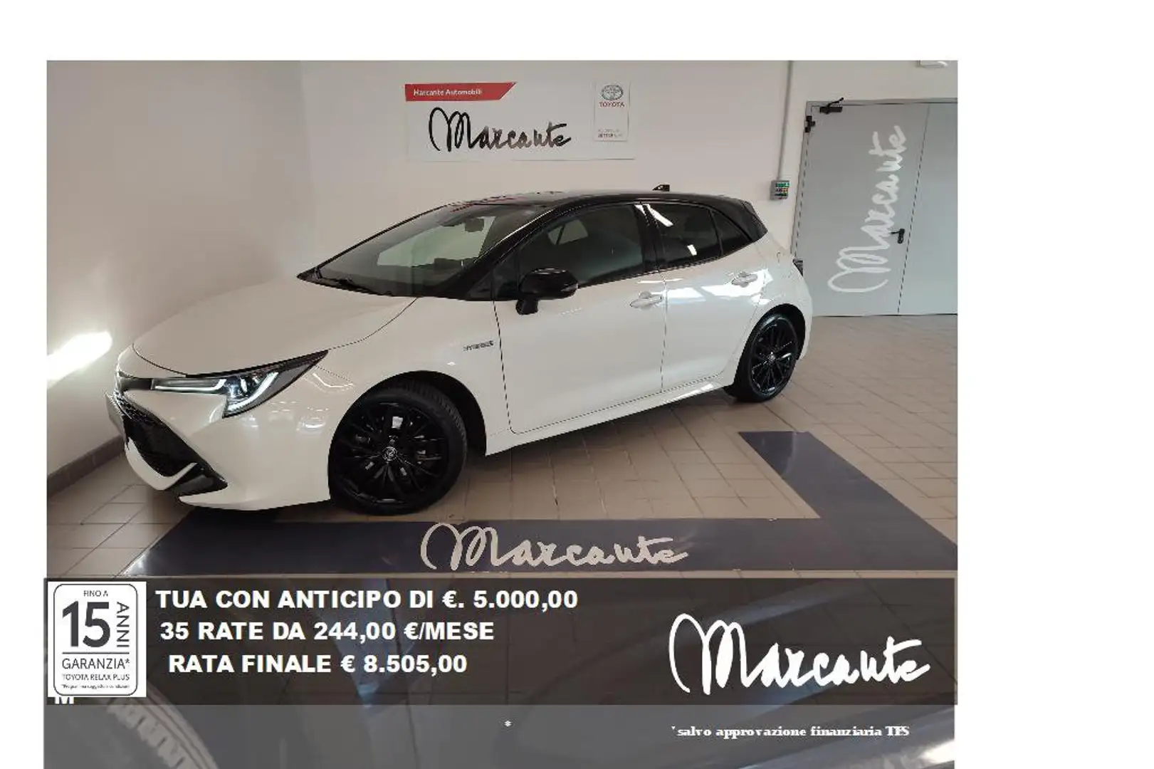 Toyota Corolla 2.0 Hybrid Style White - 1