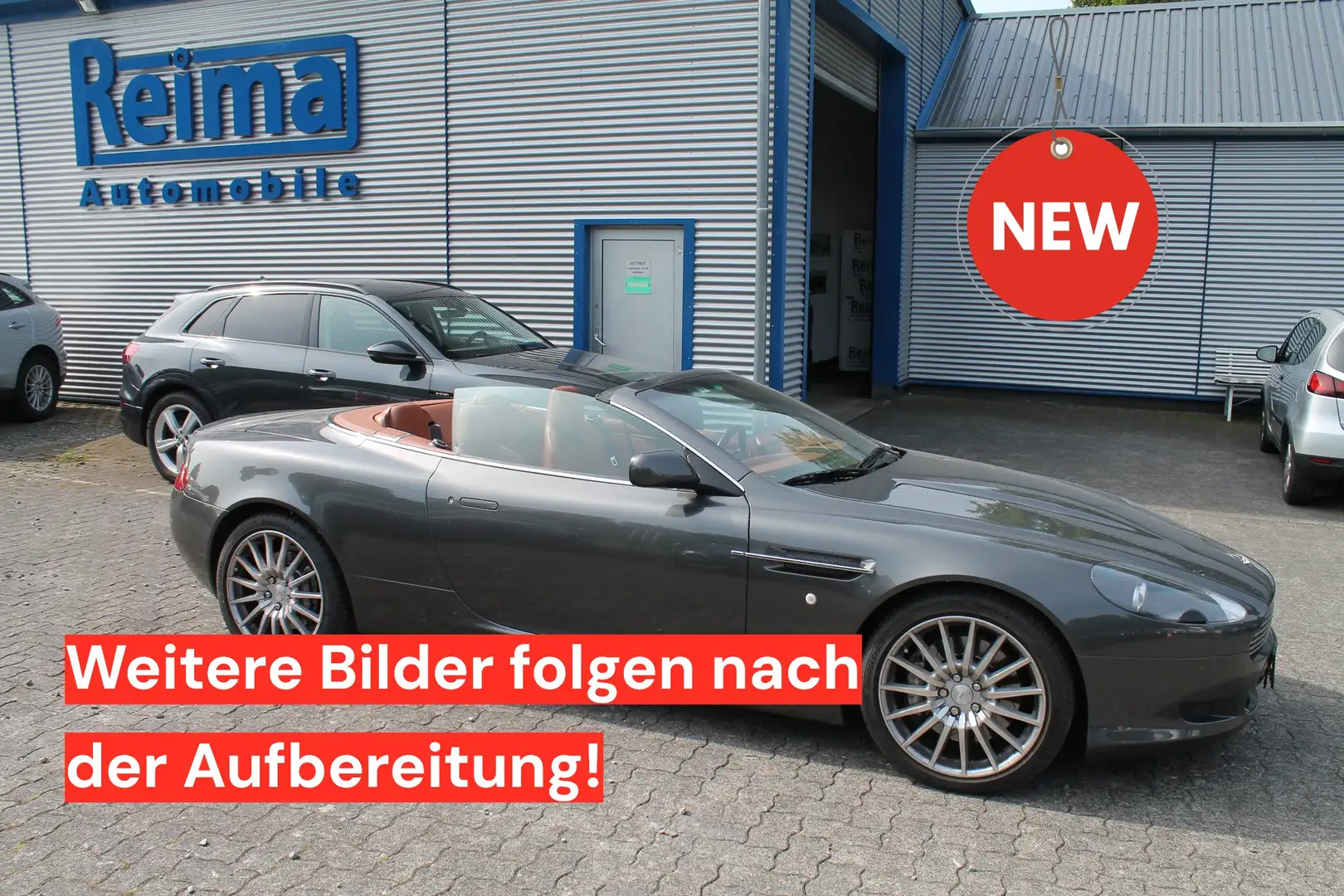 Aston Martin DB9 Volante V 12 Cabrio, Deutsche Auslieferung Grau - 1