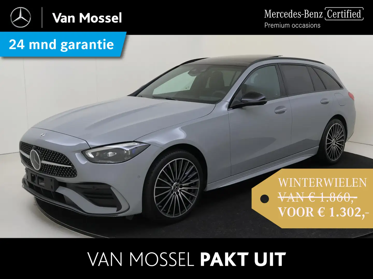 Mercedes-Benz C 300 Estate e Star Edition AMG Line Plus Alpine Grey /P Grijs - 1