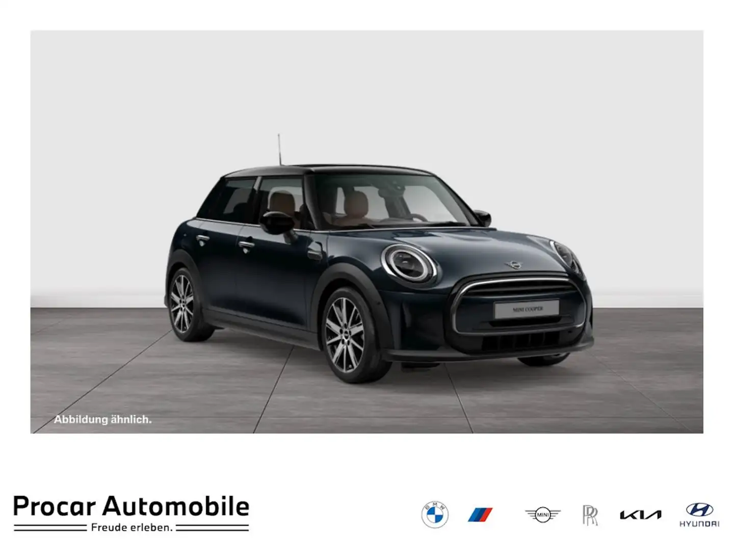 MINI Cooper Aut. 5-Türer Yours Trim Leder HeadUp Schwarz - 1