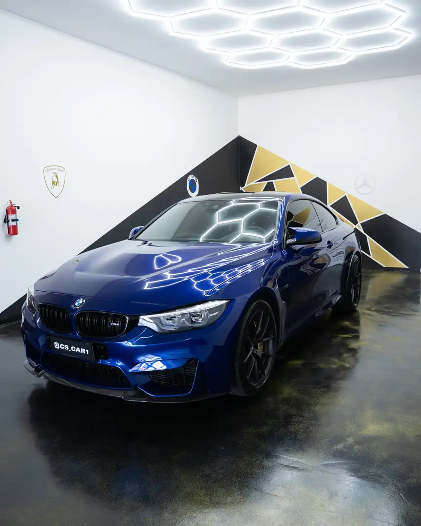 BMW M4 M4 Coupe 3.0 CS dkg CARBOCERAMICA Bleu - 1