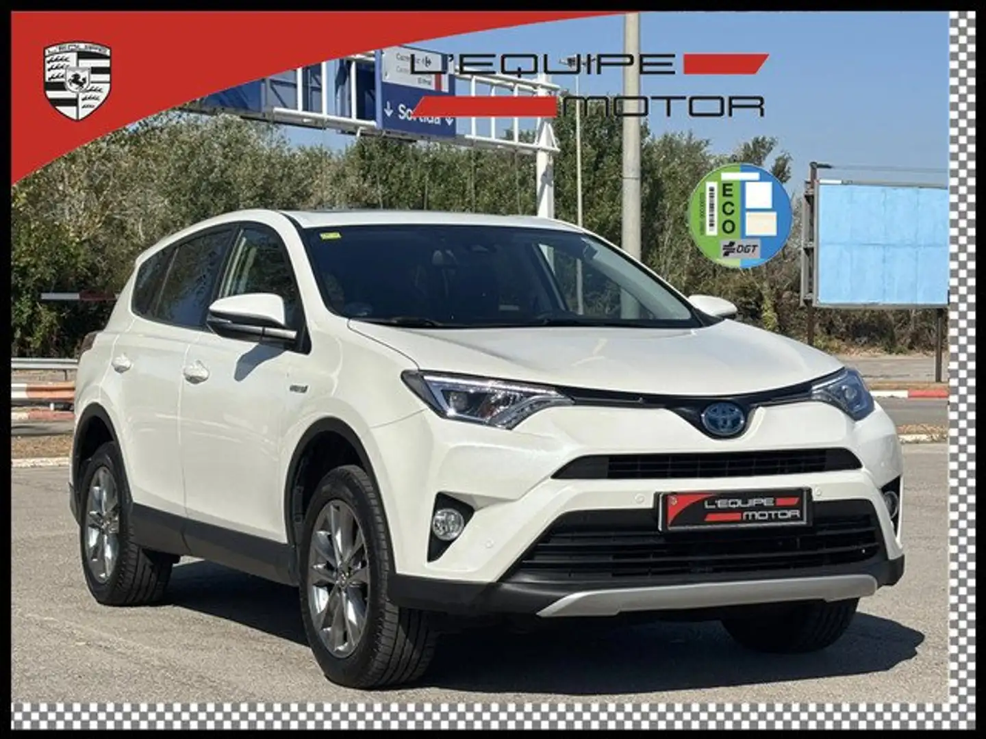 Toyota RAV4 2.5 hybrid 2WD Feel! Blanco - 1
