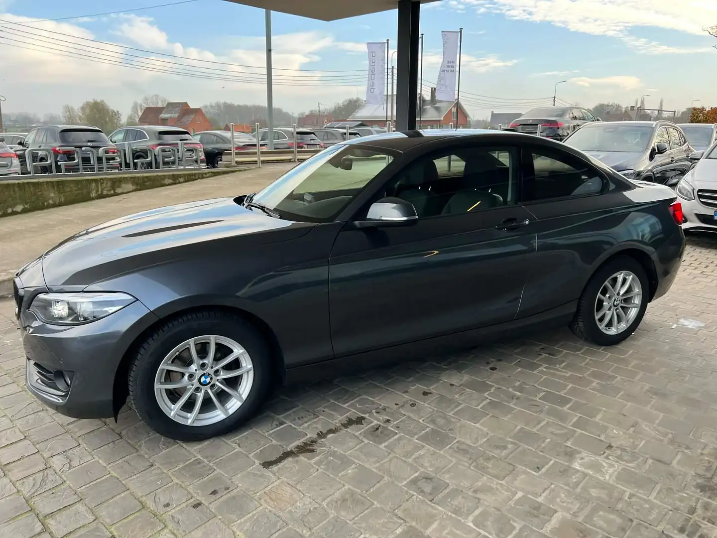 BMW 218 218i Coupe Grau - 2