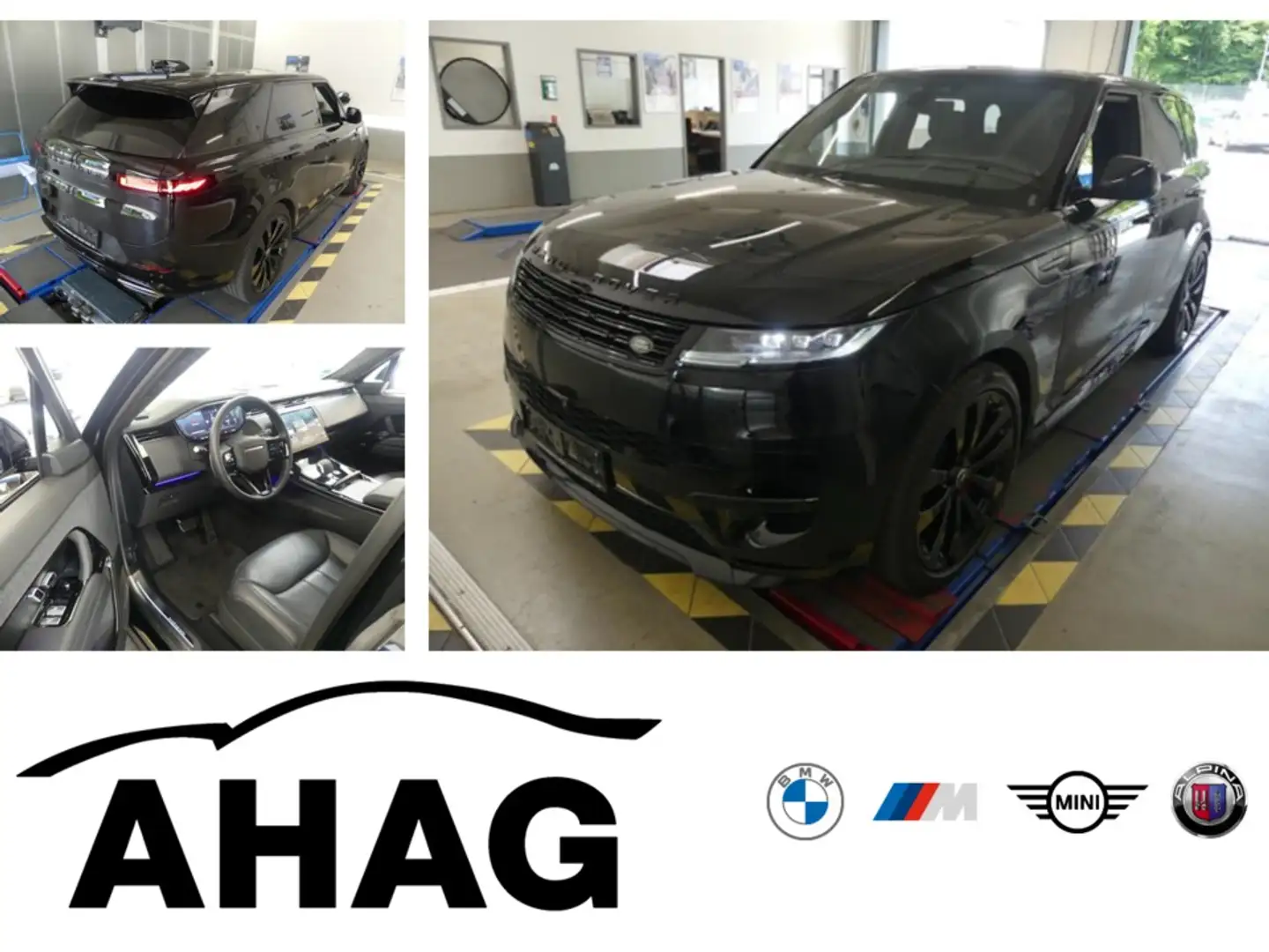 Land Rover Range Rover Sport 4.4 P550e Hybrid AUTOBIOGRAP Schwarz - 1