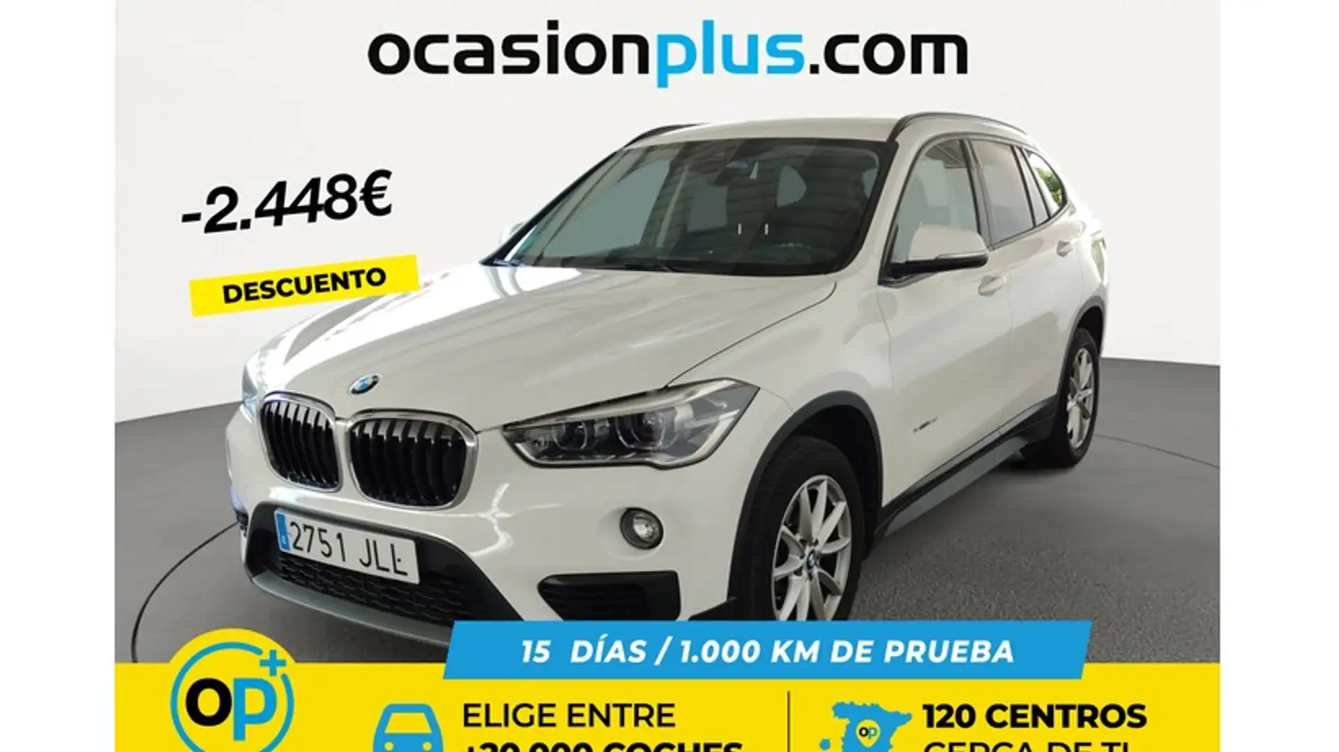BMW X1 sDrive 16d Weiß - 1