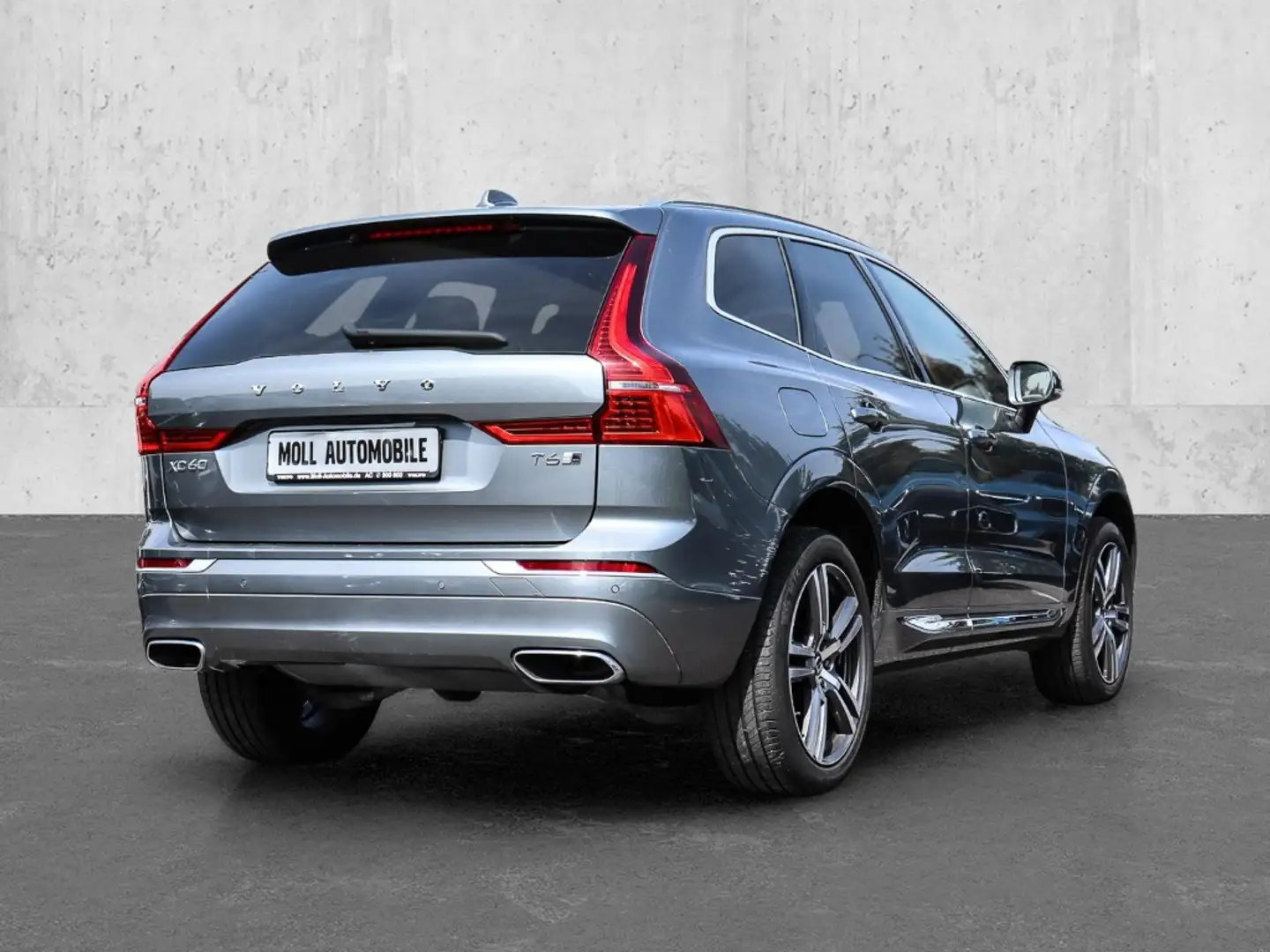 Volvo XC60 Inscription AWD T6 EU6d-T HUD AD AHK El. Panodach Grau - 2