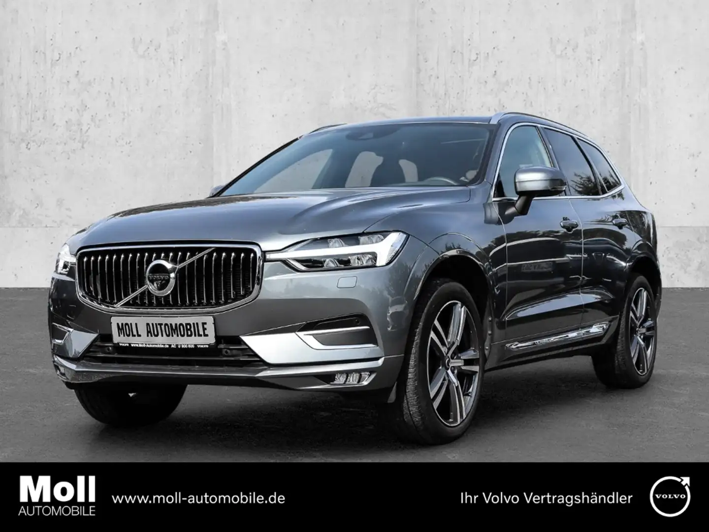 Volvo XC60 Inscription AWD T6 EU6d-T HUD AD AHK El. Panodach Grau - 1