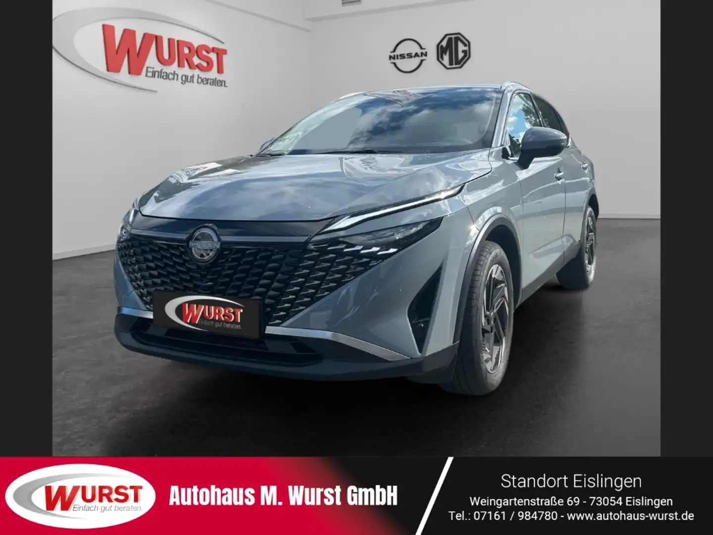 Nissan Qashqai N-Connecta 1.3 DIG-T MHEV Winter + Komfort-Paket Grau - 1