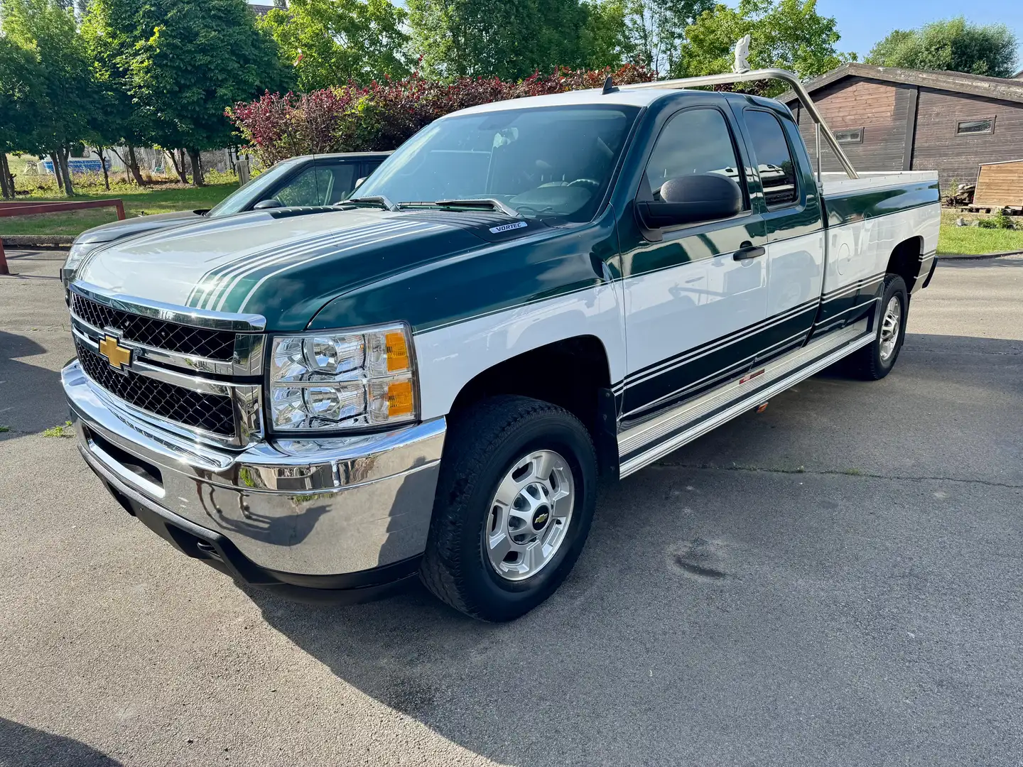 Chevrolet Silverado K2500 Extra cab 6.0 1 er main Belge 75000km Vert - 1