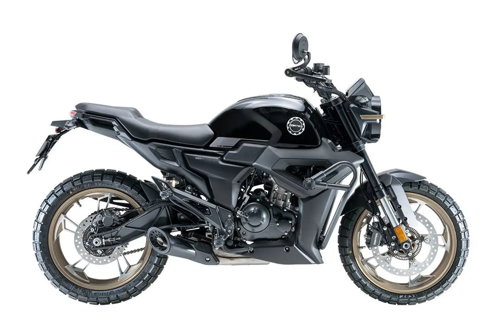 Zontes zt125 G1 schwarz gold Nero - 2