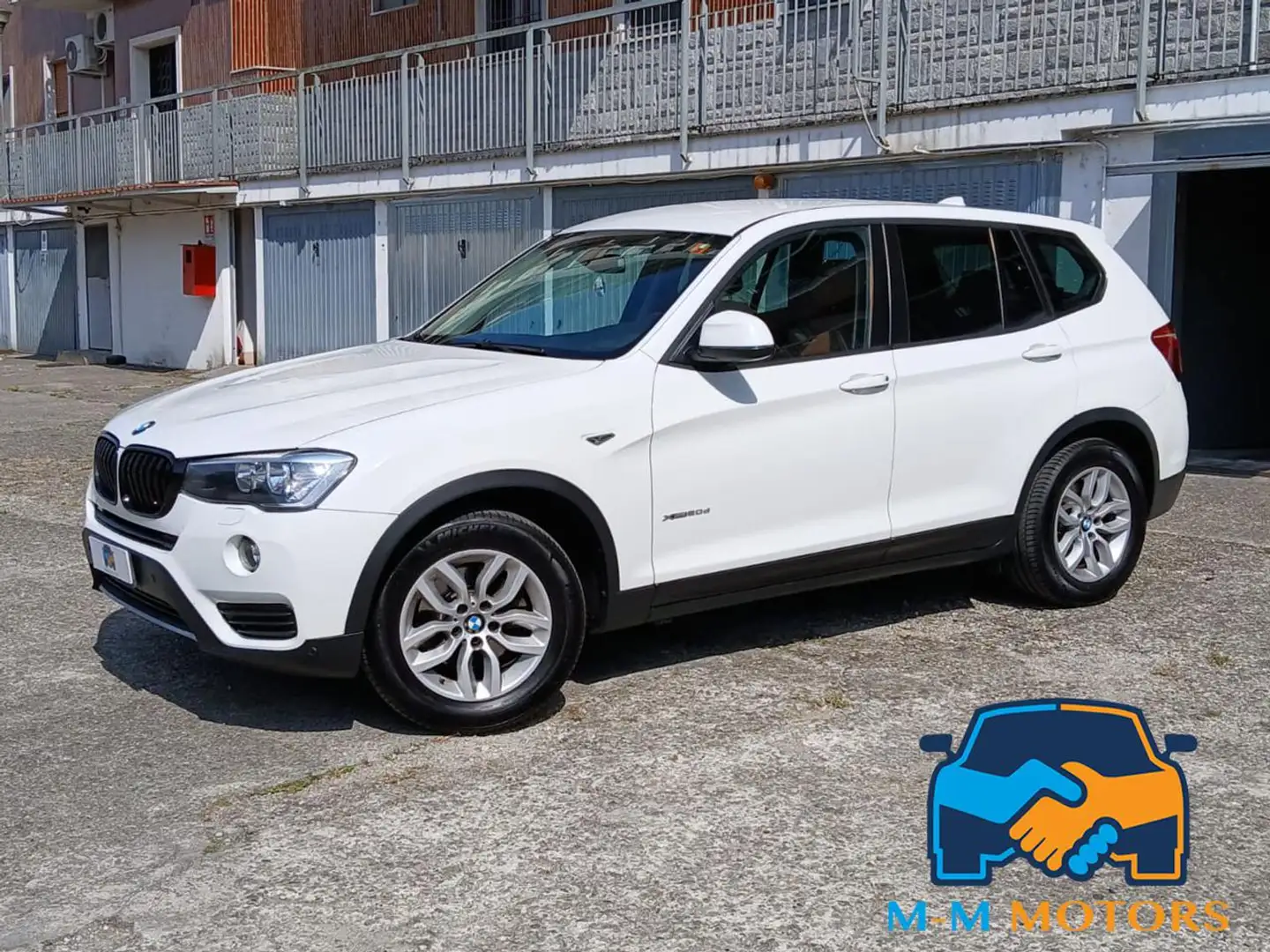 BMW X3 xDrive20d Advantage aut Blanc - 1