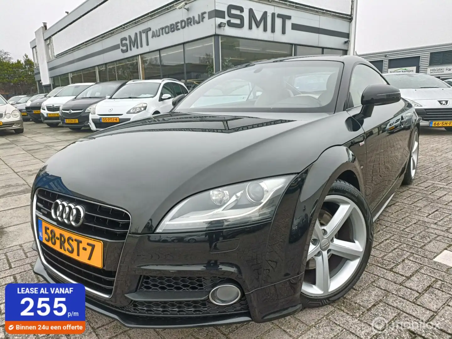 Audi TT 2.0 TFSI Quattro Pro Line S Aut/NL-Auto/Leder/Nav Negro - 1