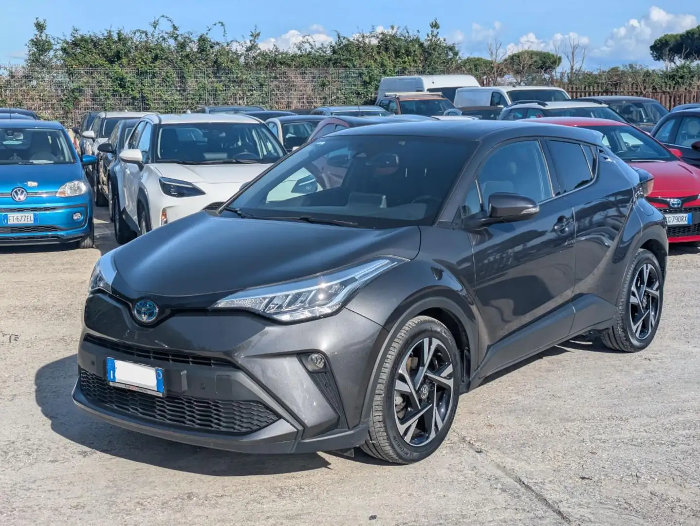 Toyota C-HR HYBRID 1.8h 98cv(122cv) SAFETYPACK CRUISE CONTR Grigio - 2