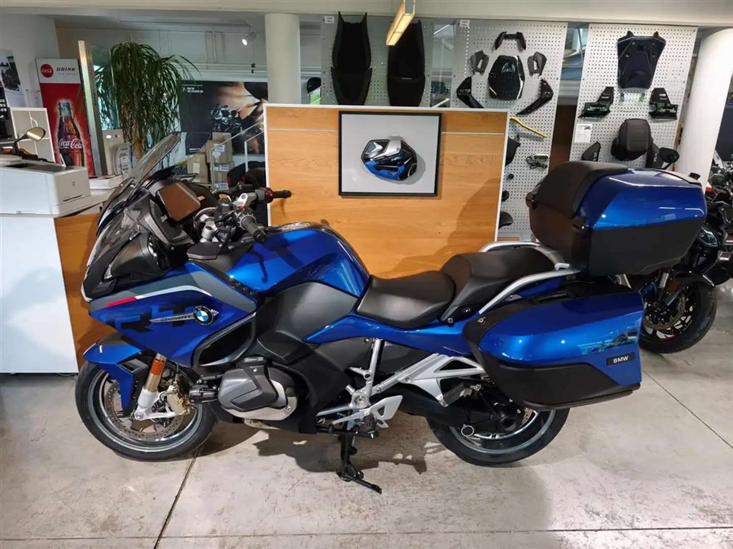 BMW R 1250 RT 0 Bleu - 1