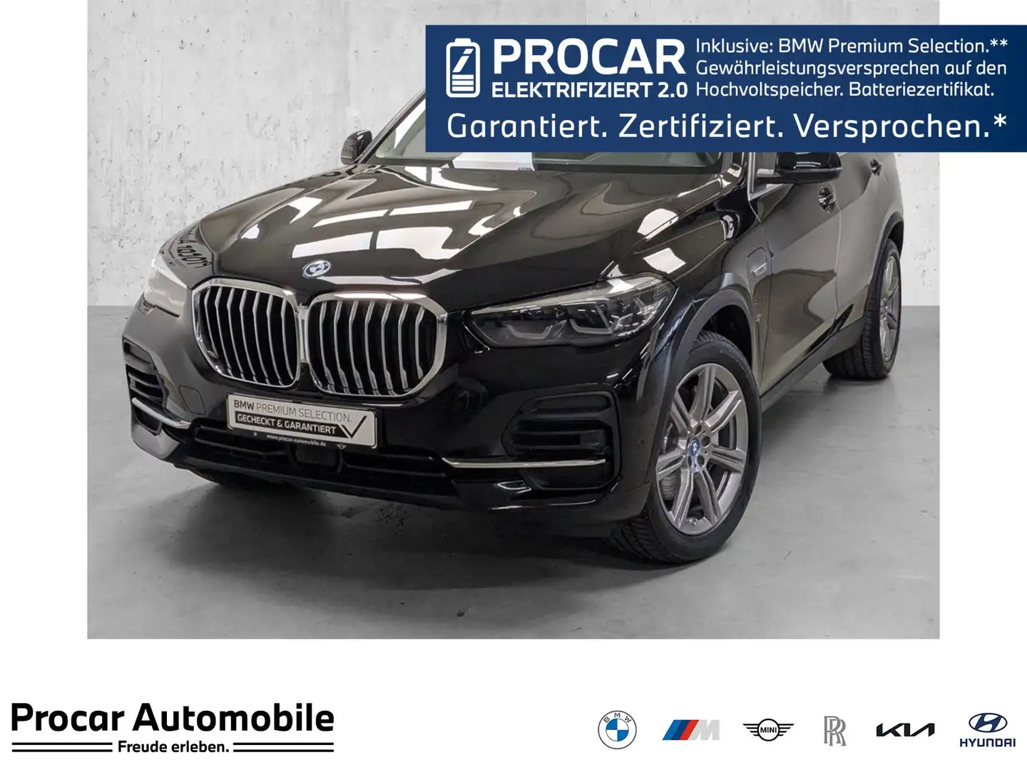 BMW X5 xDrive45e AHK PA PDC DAB LED WLAN 20'' Schwarz - 1