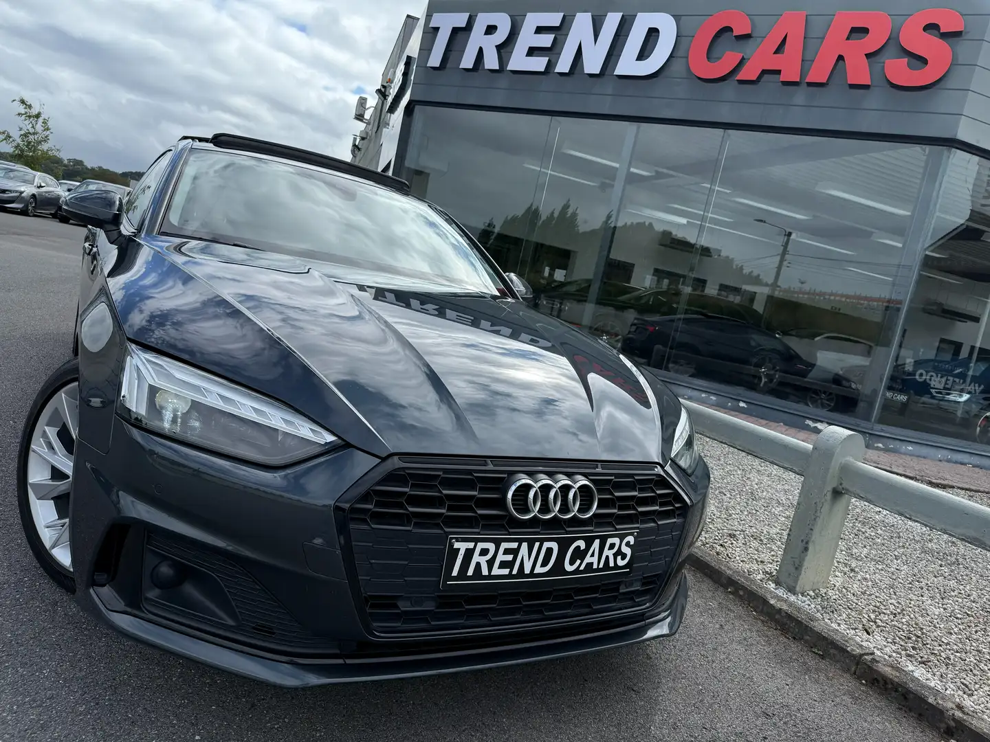 Audi A5 30TDi AUT SHADOW LOOK VIRTUAL PANO MATRIX CUIR CAM Gris - 1