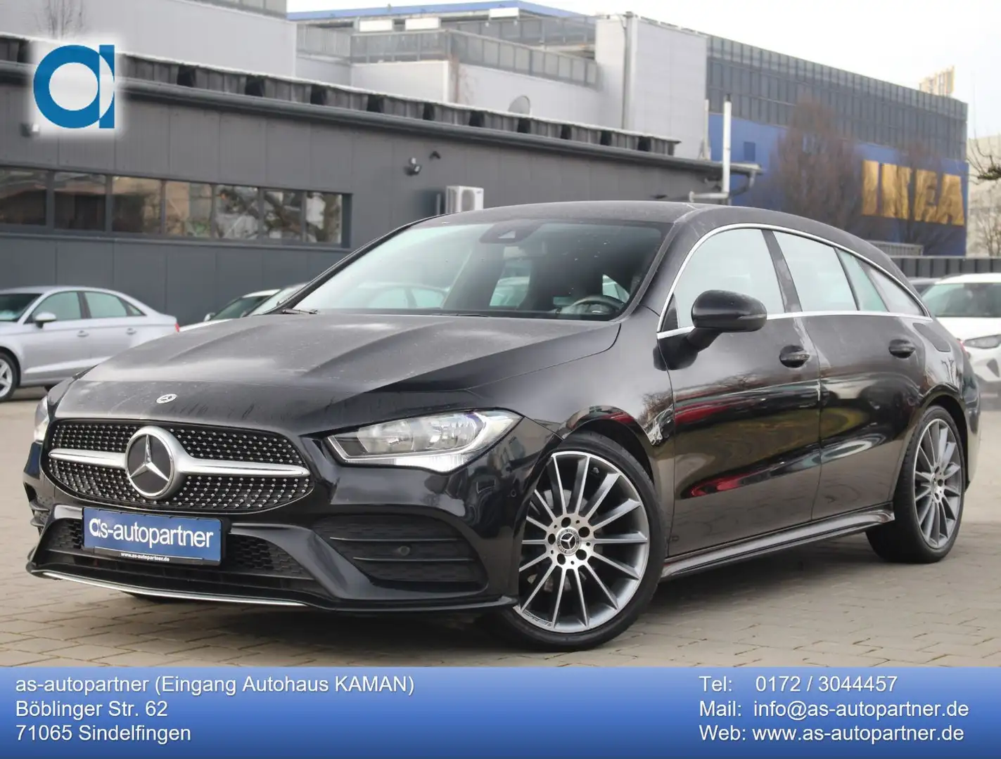 Mercedes-Benz CLA 200 d Shooting Brake *AMG LINE-ALU 19-MBUX* Schwarz - 1